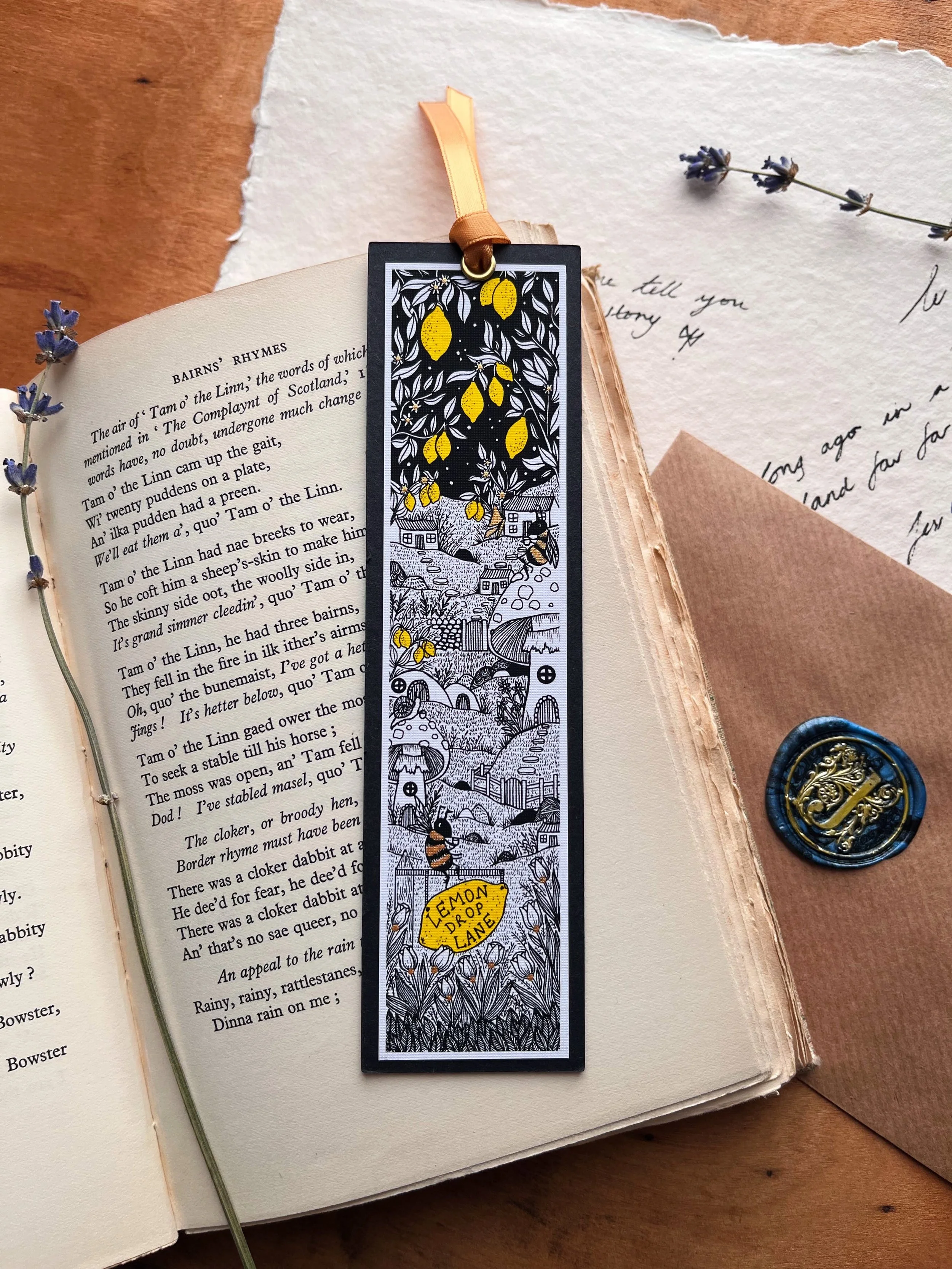 Handmade Bookmark Gift, Bookish - Jessica Donnelly Artist.jpeg