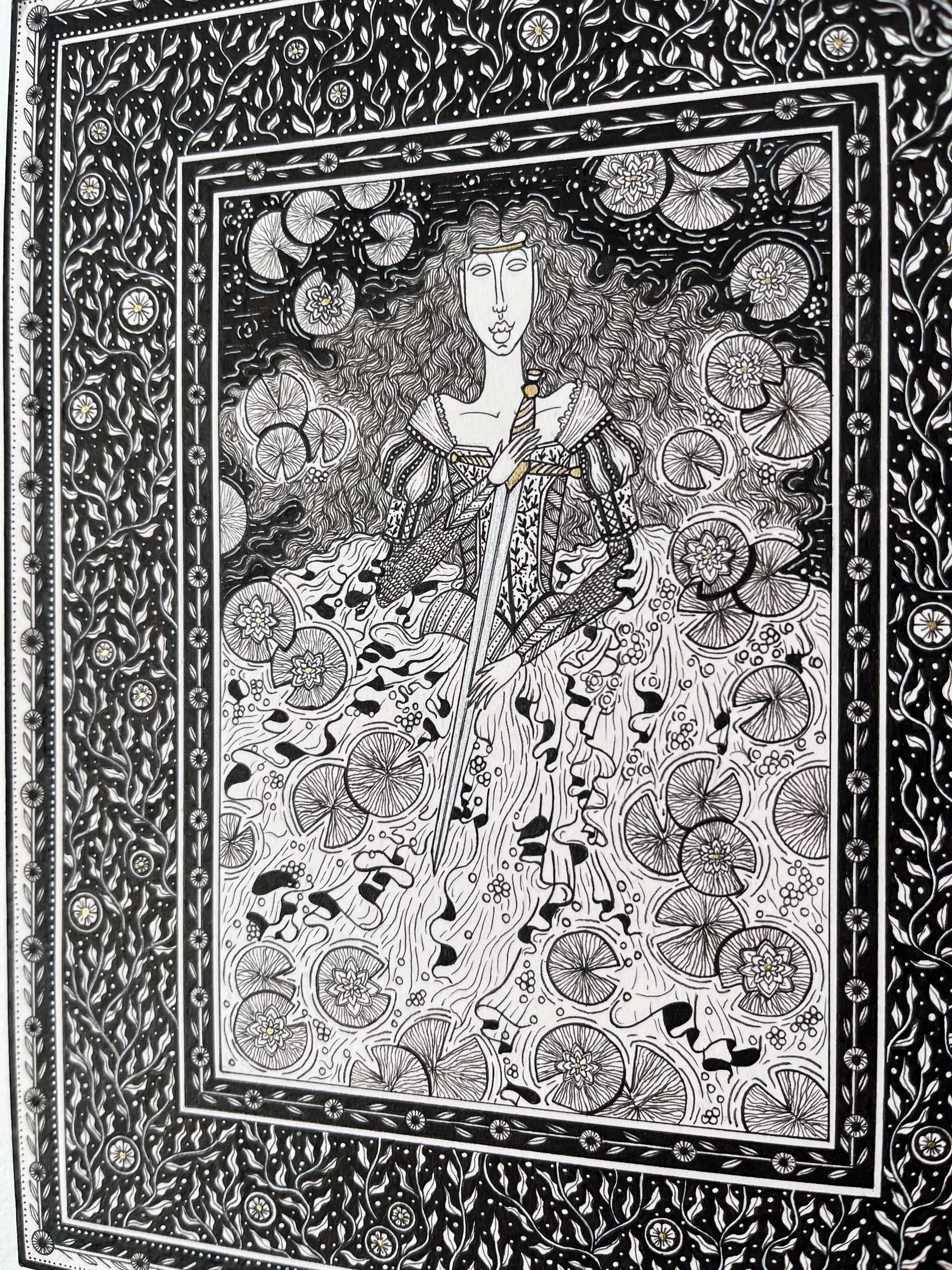 Knight Medieval Art -  Jessica Donnelly Artist.jpeg