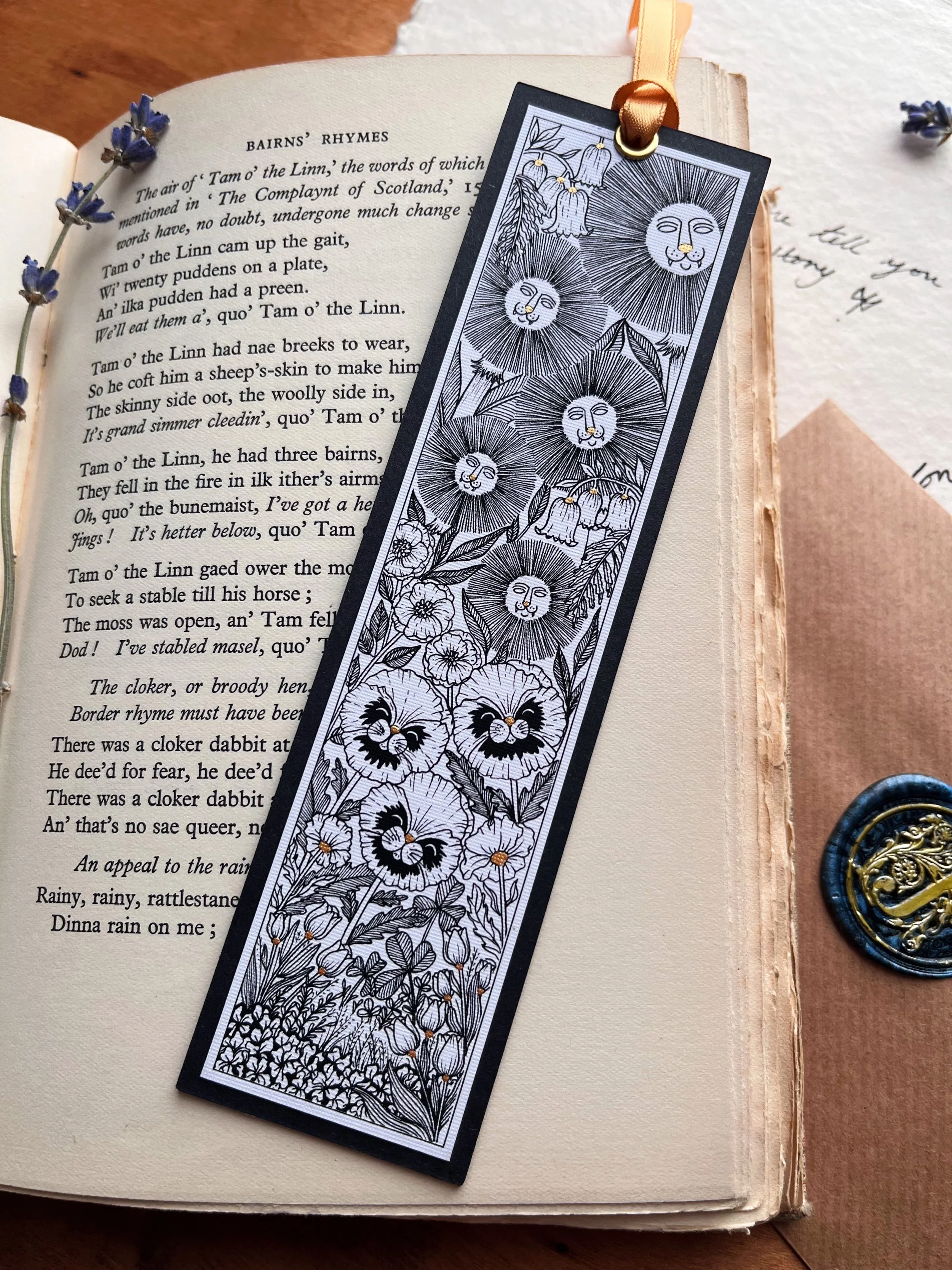 Dandelion Bookmark - Jessica Donnelly Artist.jpeg