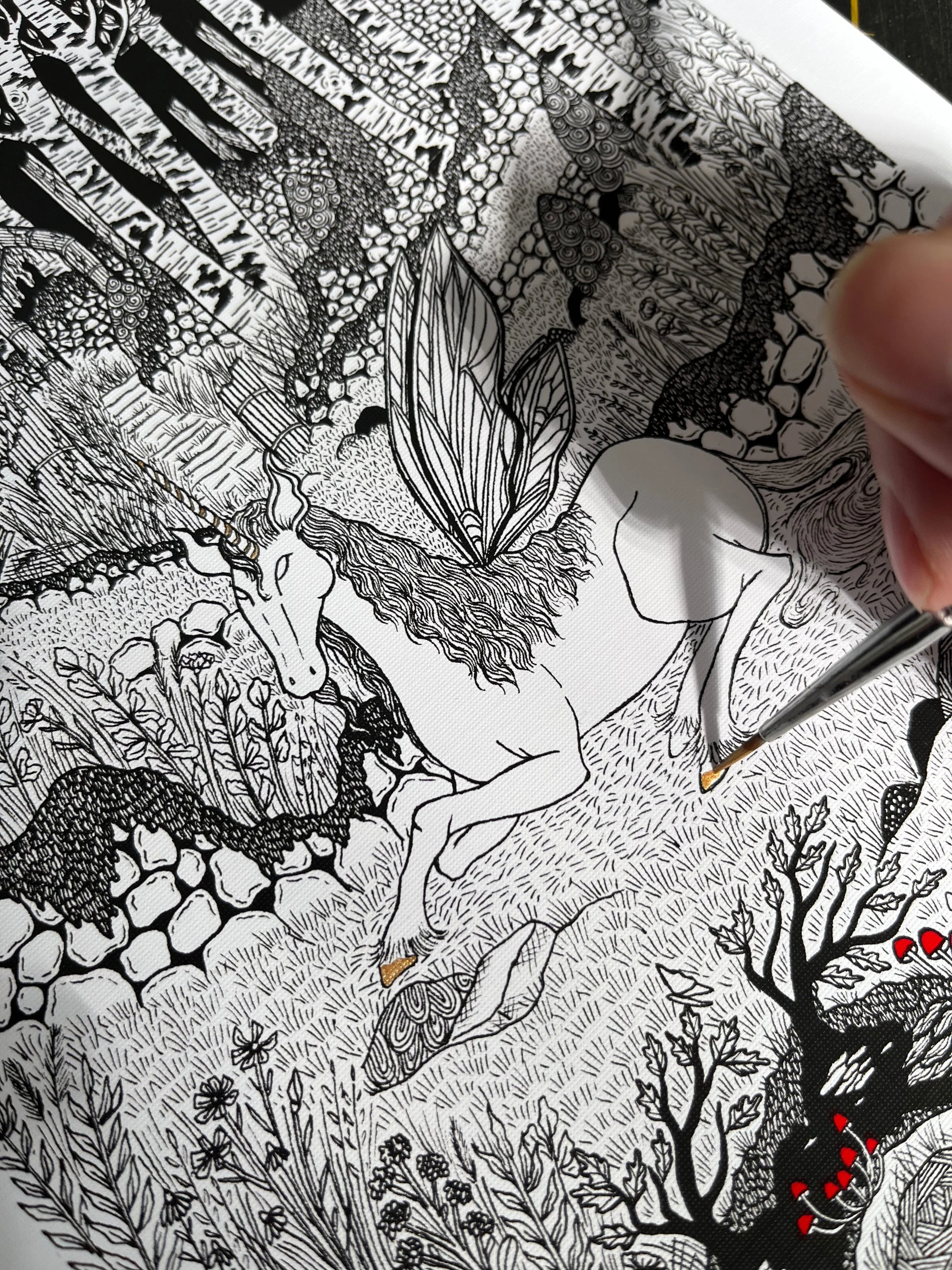 Unicorn Mythical Creature - Jessica Donnelly Artist.jpg