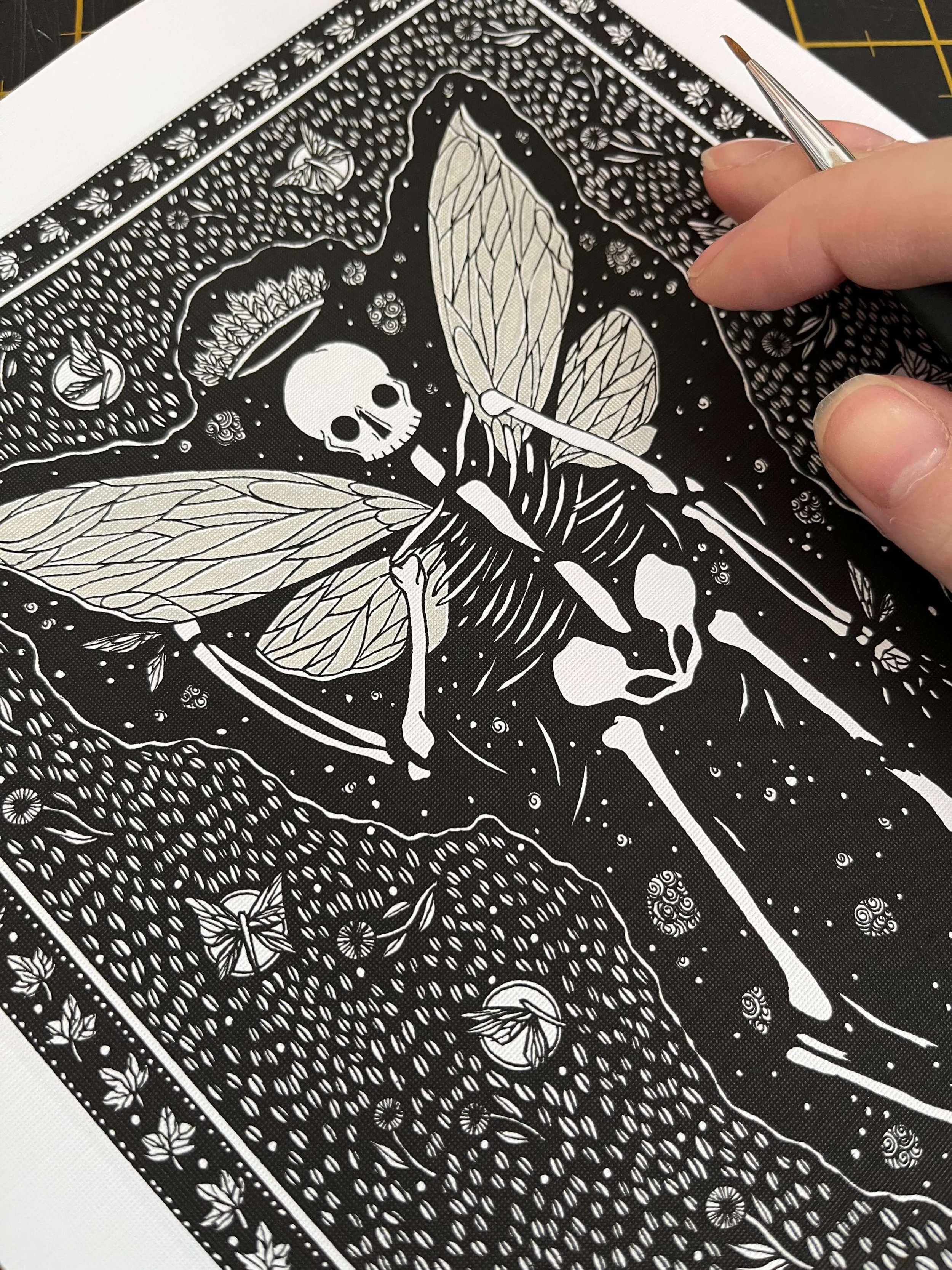 Whimsy Gothic Illustration Print -  Jessica Donnelly Artist.jpeg