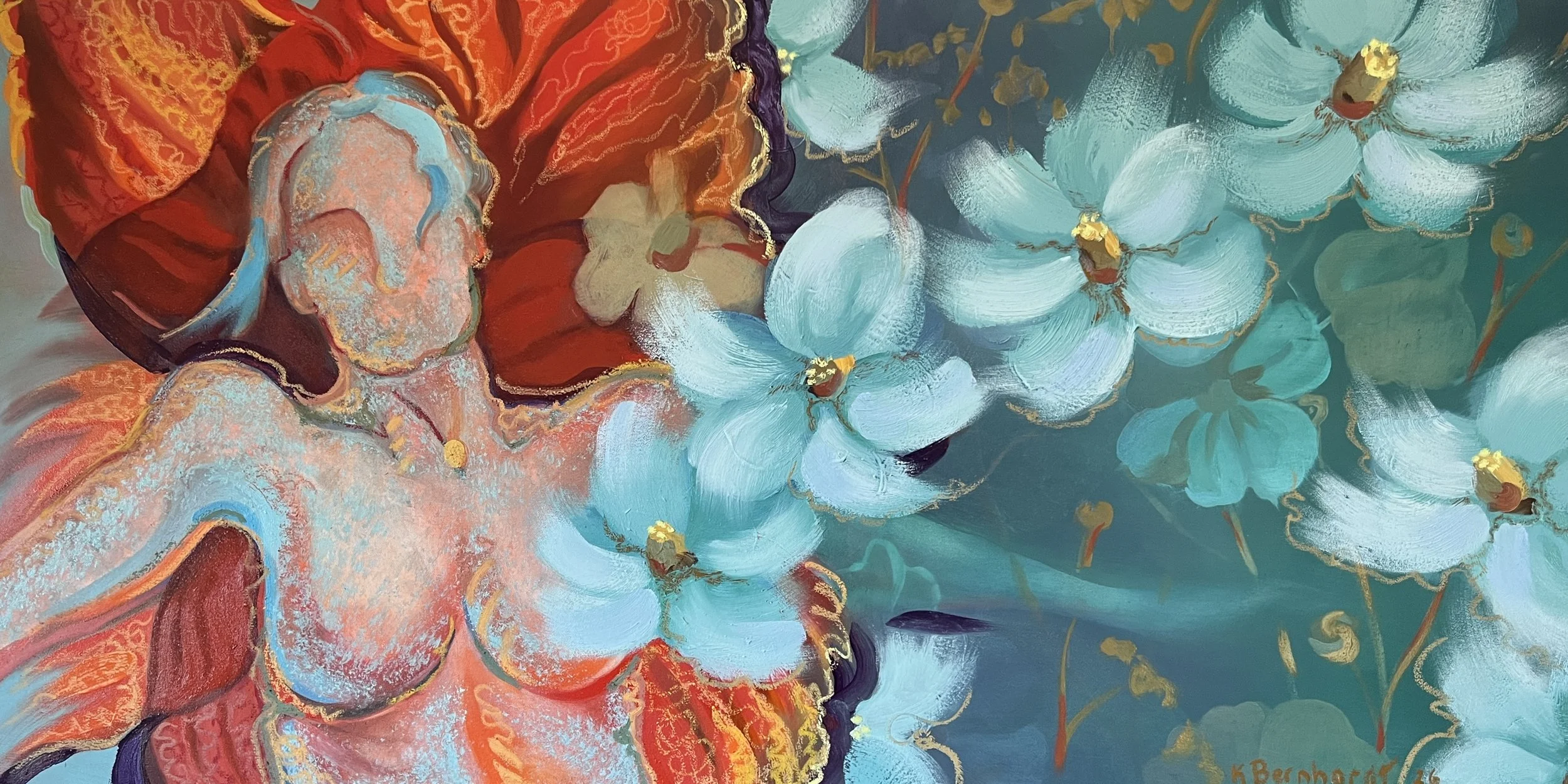 I think she is finished! The first painting of 2026.