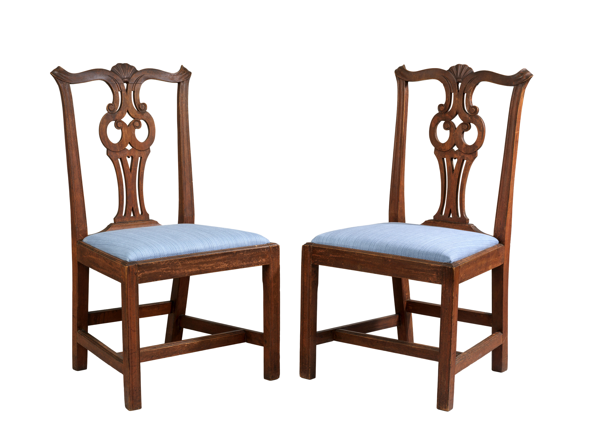 Pair of Chippendale Side Chairs