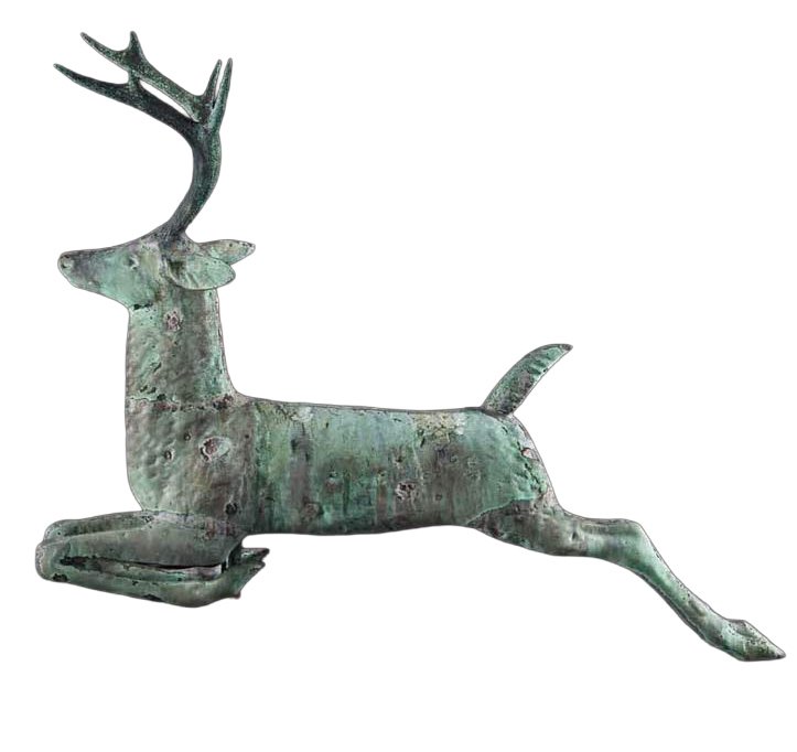 Leaping Stag Weathervane
