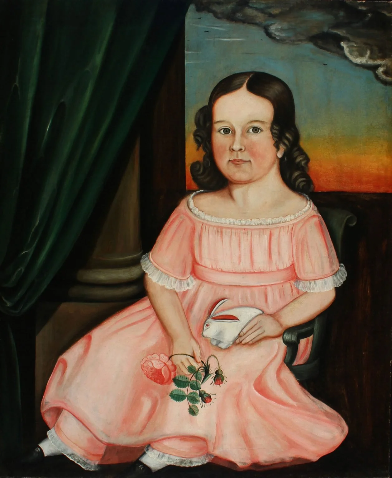 David Bulle (1808–1897), Portrait of Mary Gahagan