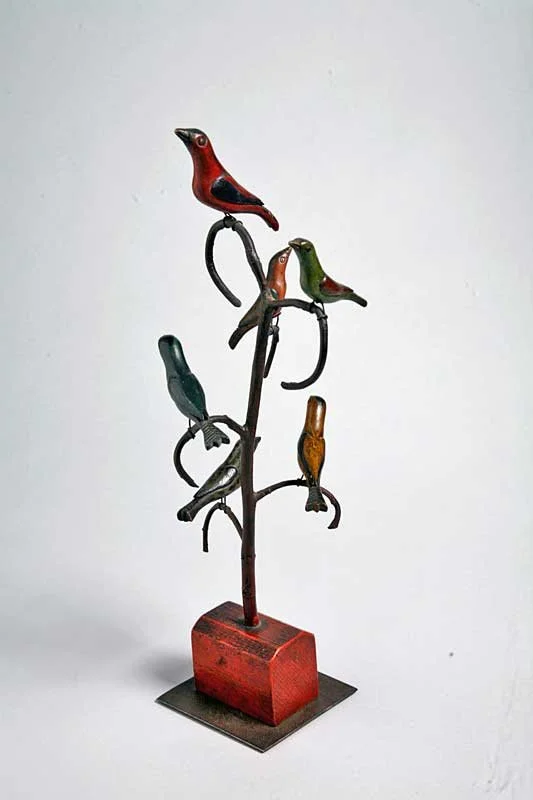 Folk Art Bird Tree