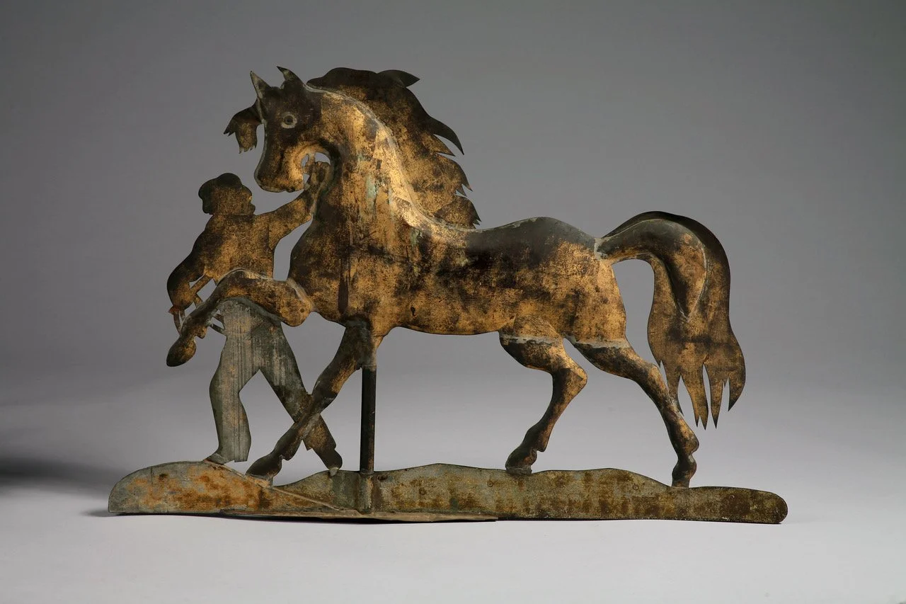 Horse and Groom Weathervane
