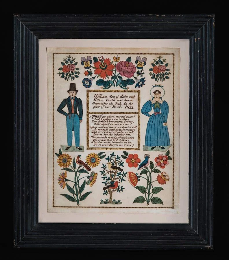 John Zinck, Birth Record for William Kulb