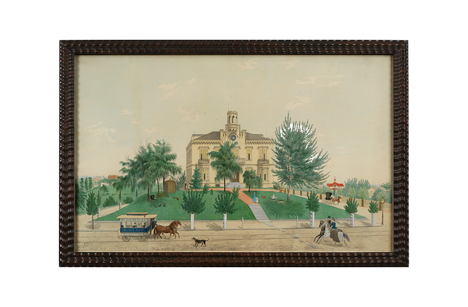 Cincinnati Homestead Scene