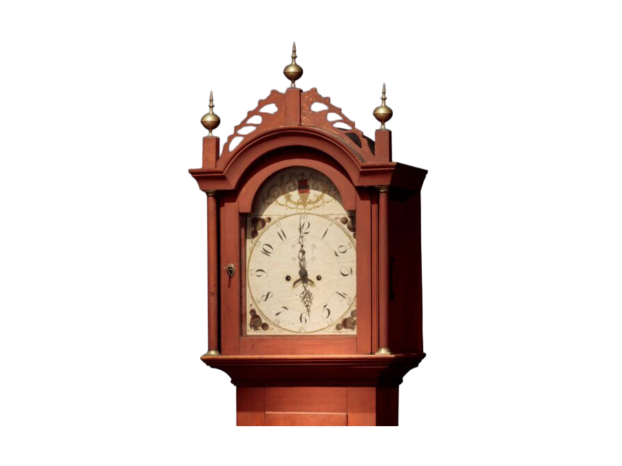 Federal Painted Tall-Case Clock
