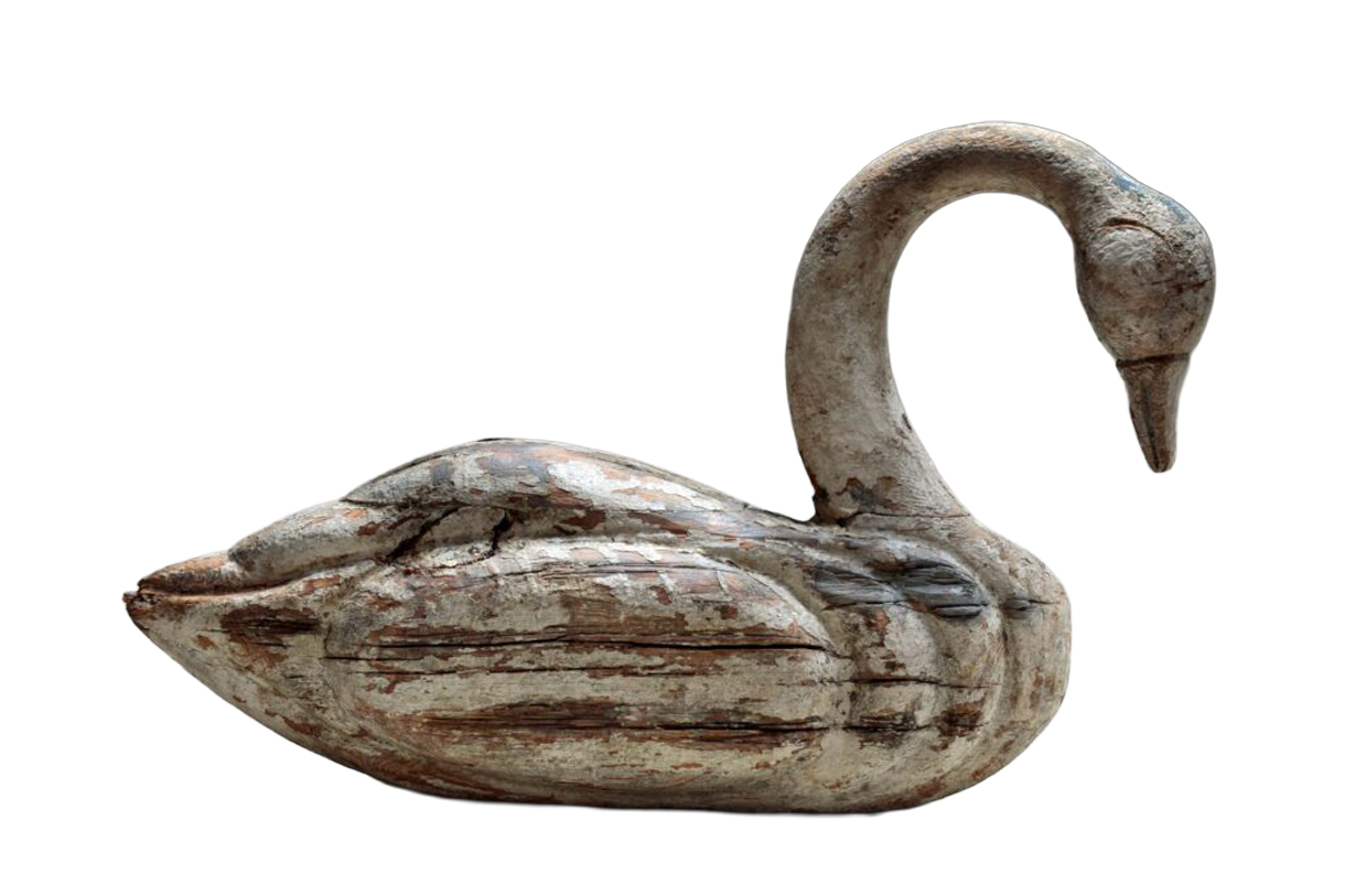 Carved Swan
