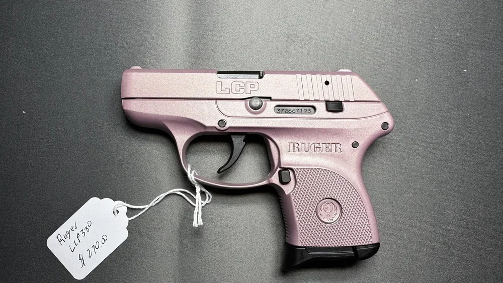 RUGER LCP ROSE GOLD 380