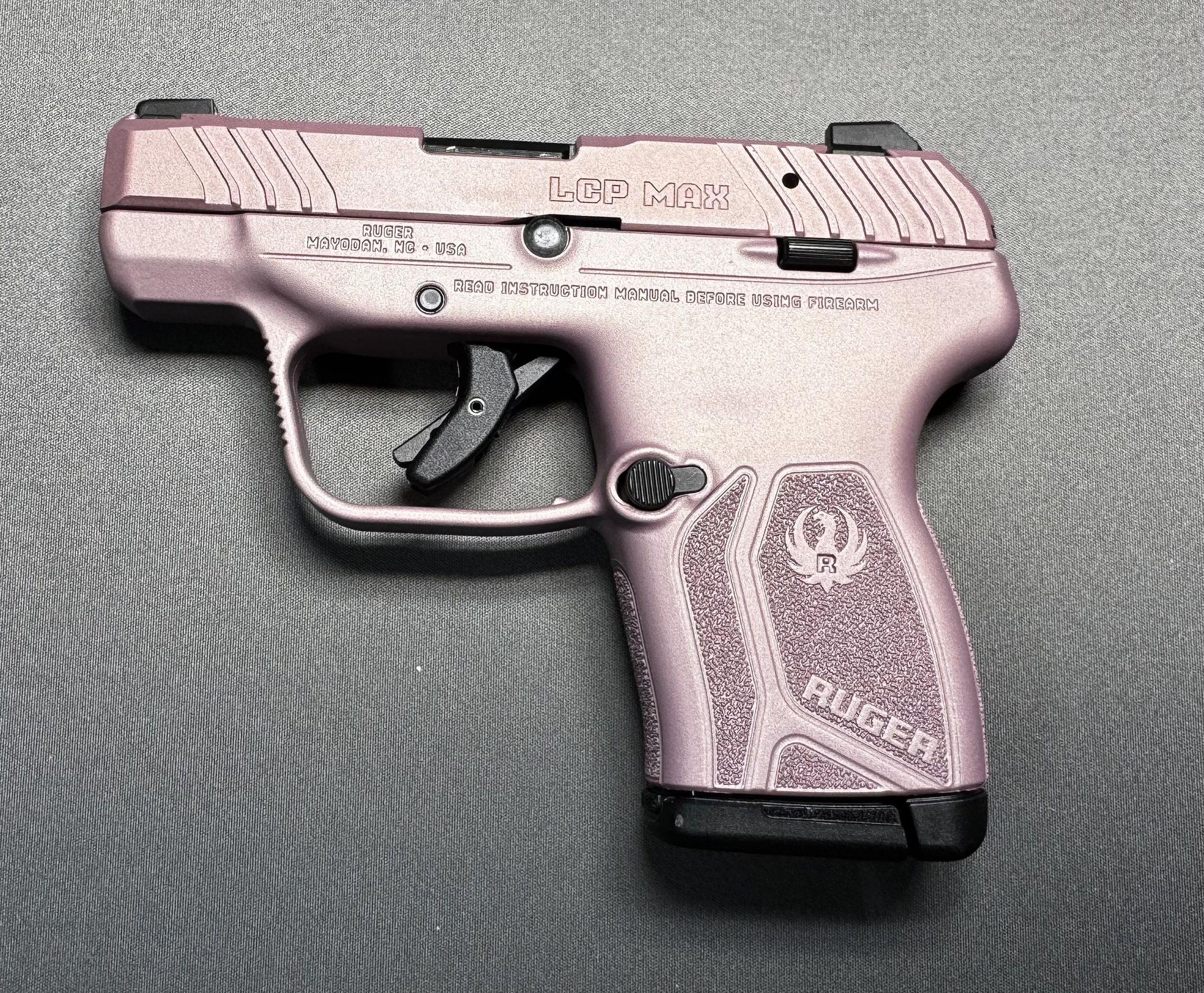 Rugger LCP MAX Cerakote rose gold