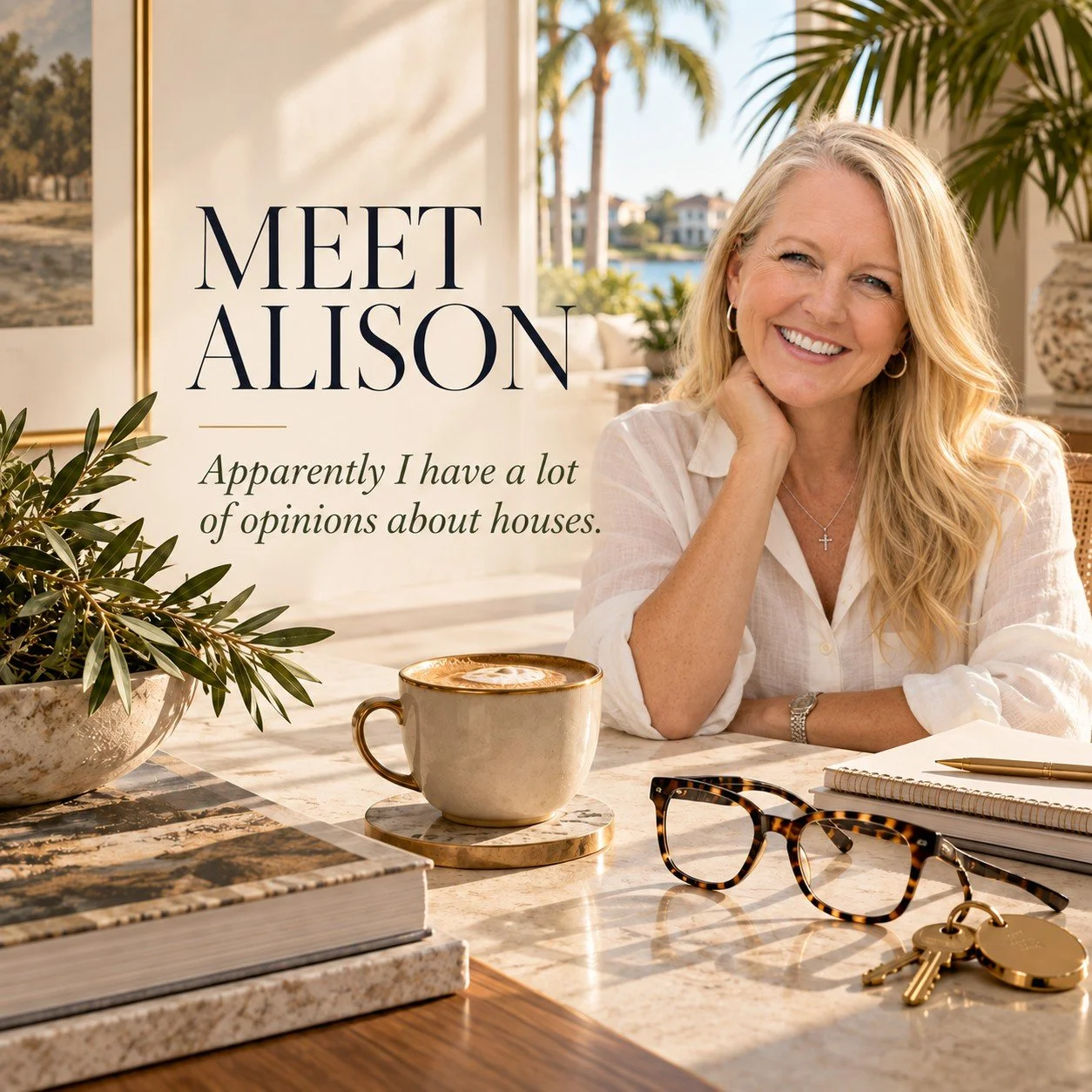 Apparently, I have a lot of opinions about houses. 😂
Black front doors? Almost always yes.
Great lighting? I will notice it immediately.
A beautiful kitchen? I&rsquo;m stopping to look.
And Florida homes left alone for months at a time? Oh, I have t