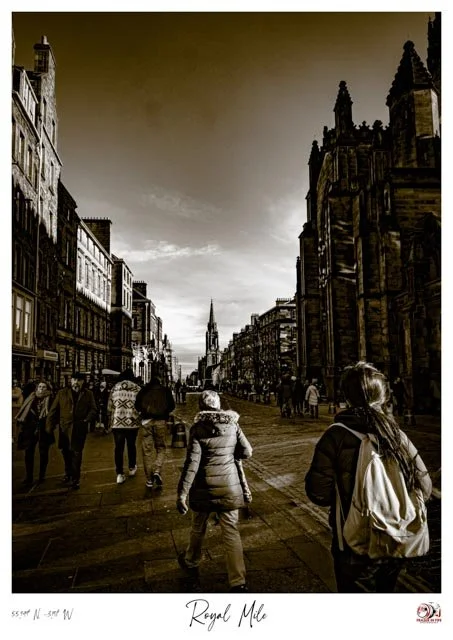 Edinburgh Royal Mile Print