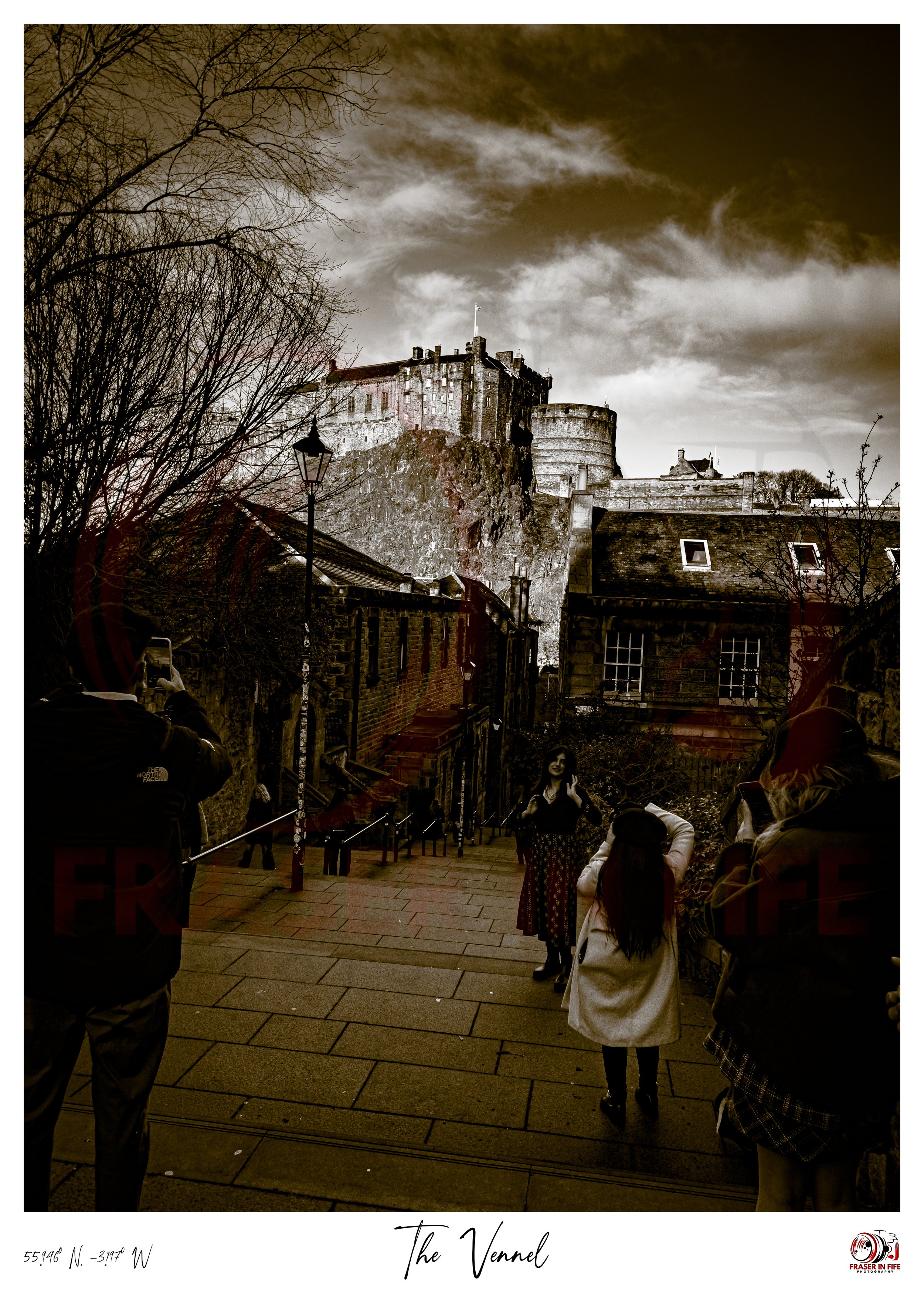 Edinburgh Vennel Viewpoint Print