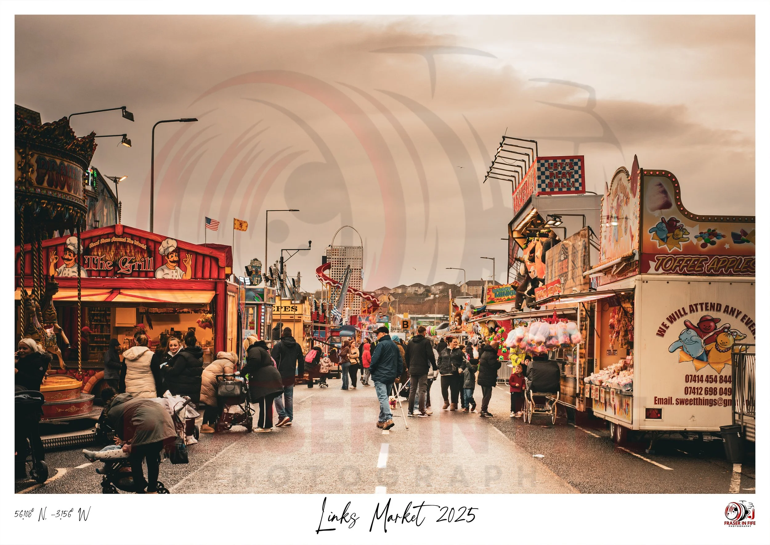 Link Market, Kirkcaldy Street Photo Print