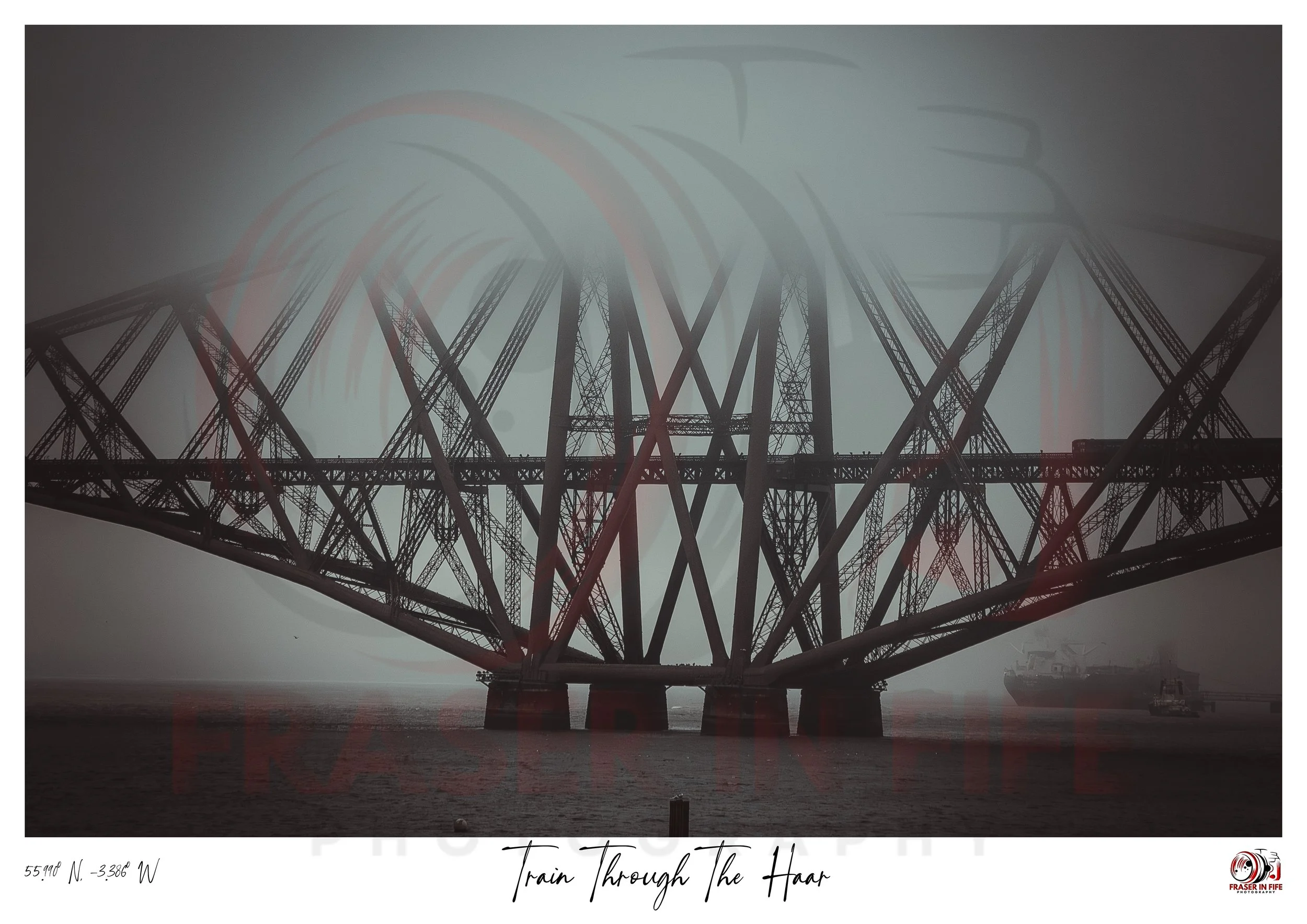 Train Through The Haar Print