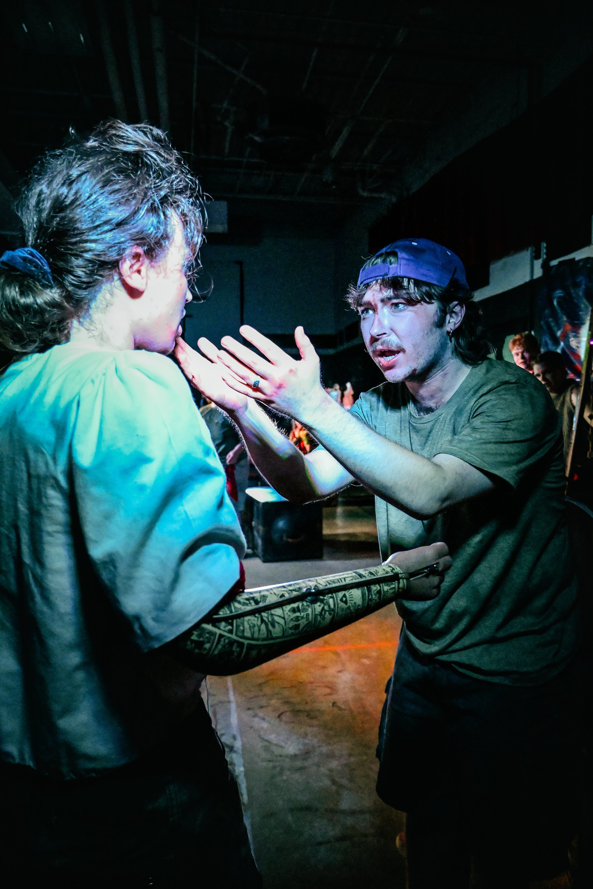 Antonio (Maycee Klein) and Sebastian (Alex Bailey)