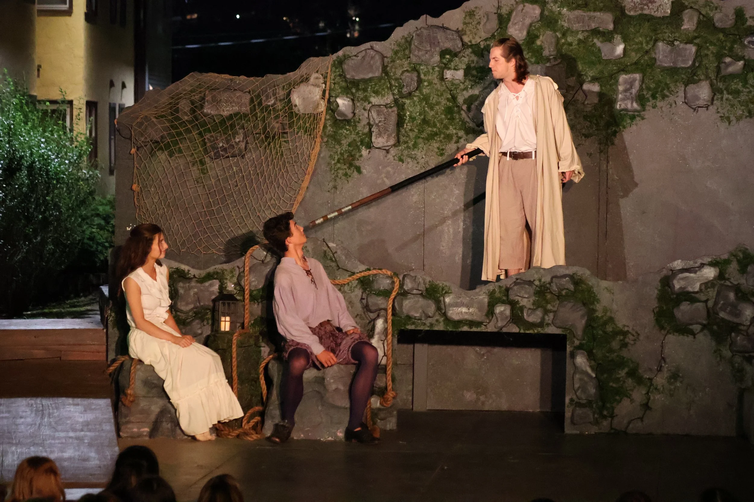 Miranda, Ferdinand, and Prospero