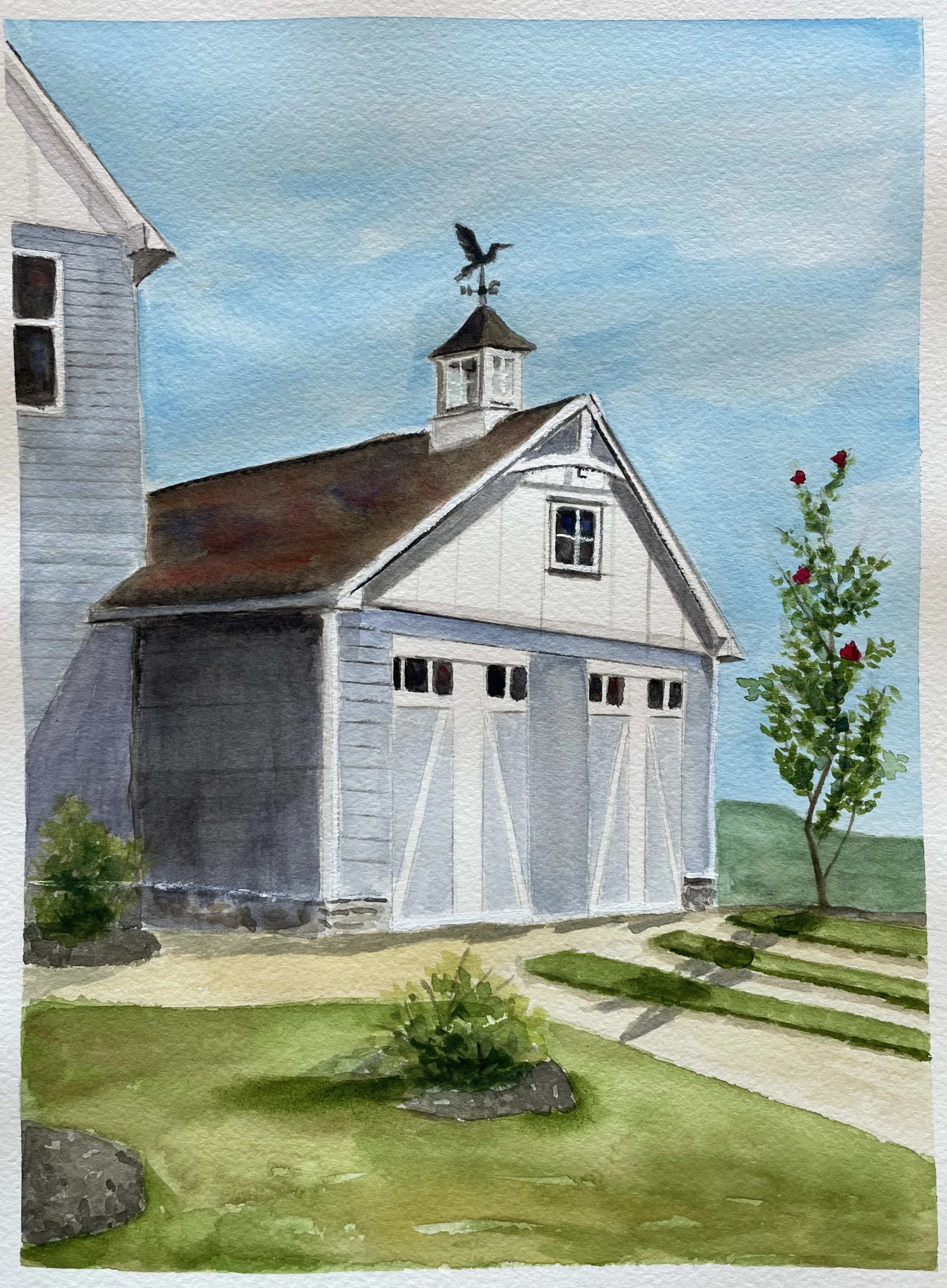 WCM Charm Watercolor 11x14 $225