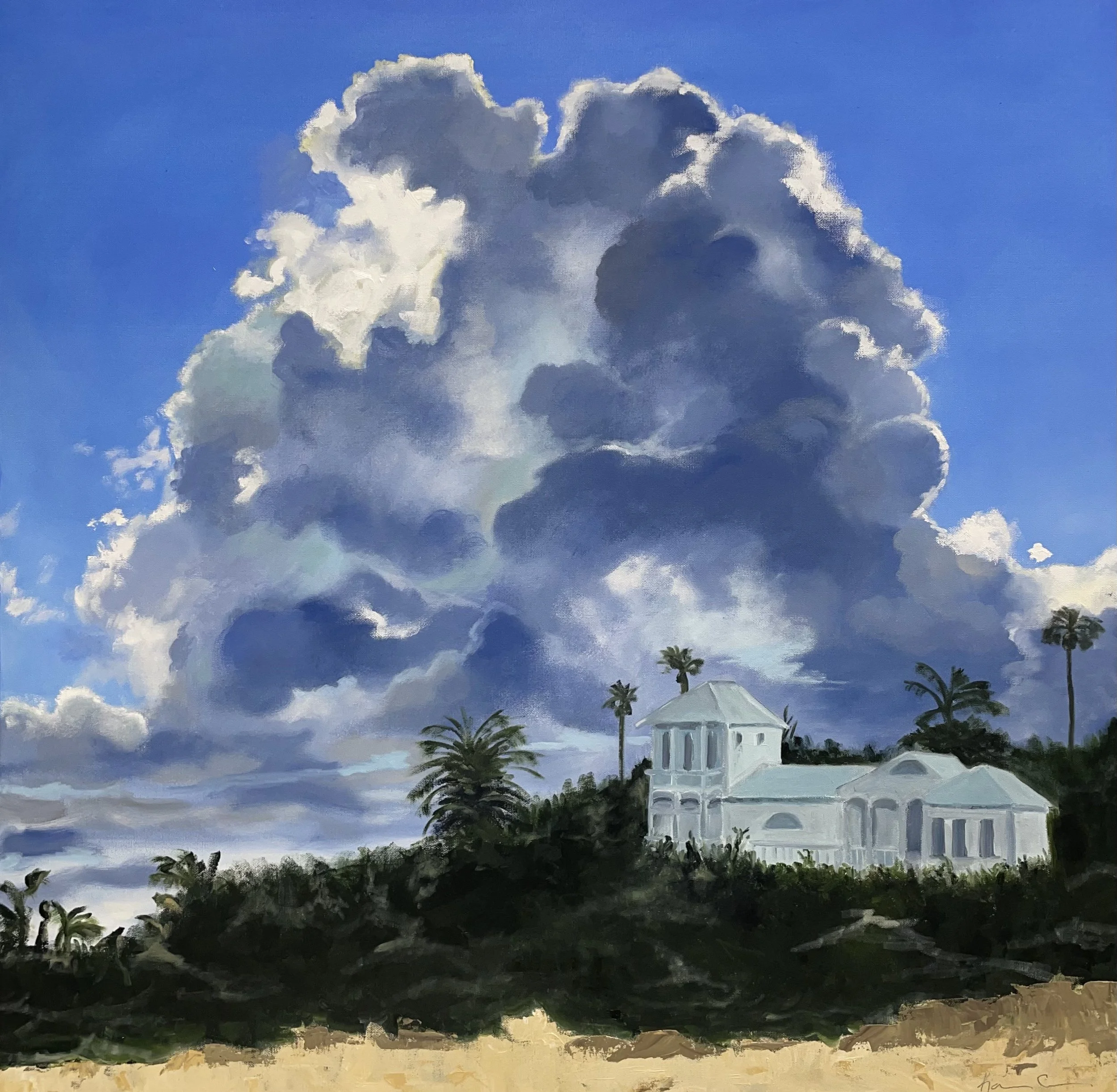 Bermuda Sky Oil 36x36 $1200