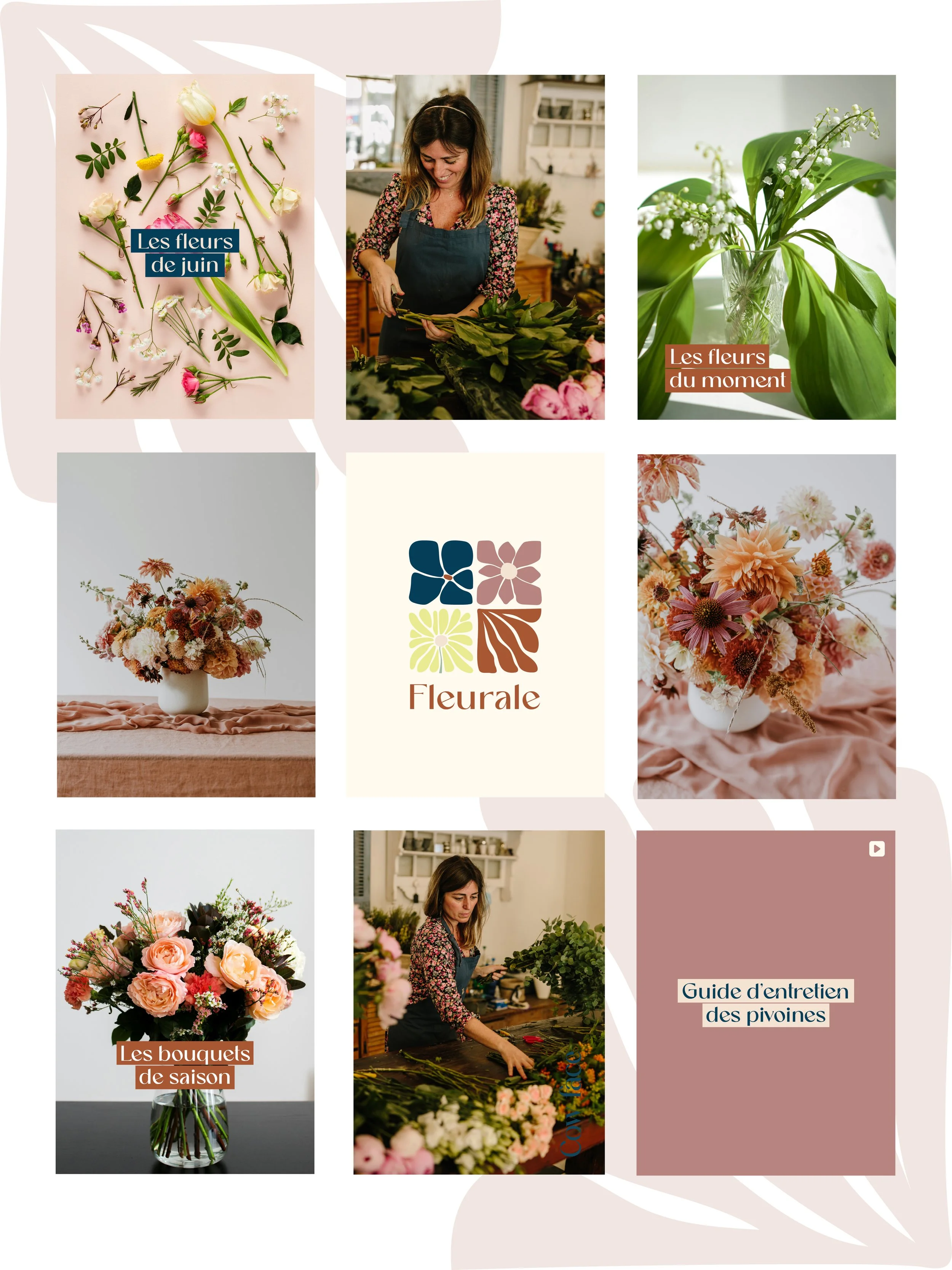 Publication réseaux sociaux Fleurale