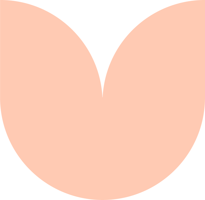 Close-up of a cartoon woman's chest with cleavage.