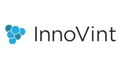 InnoVint logo with a stylized cluster of blue circles and the company name in black text.