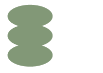 Stack of four green yoga mats