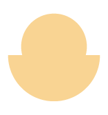 Simple illustration of a face outline with a round head and no detailed features.