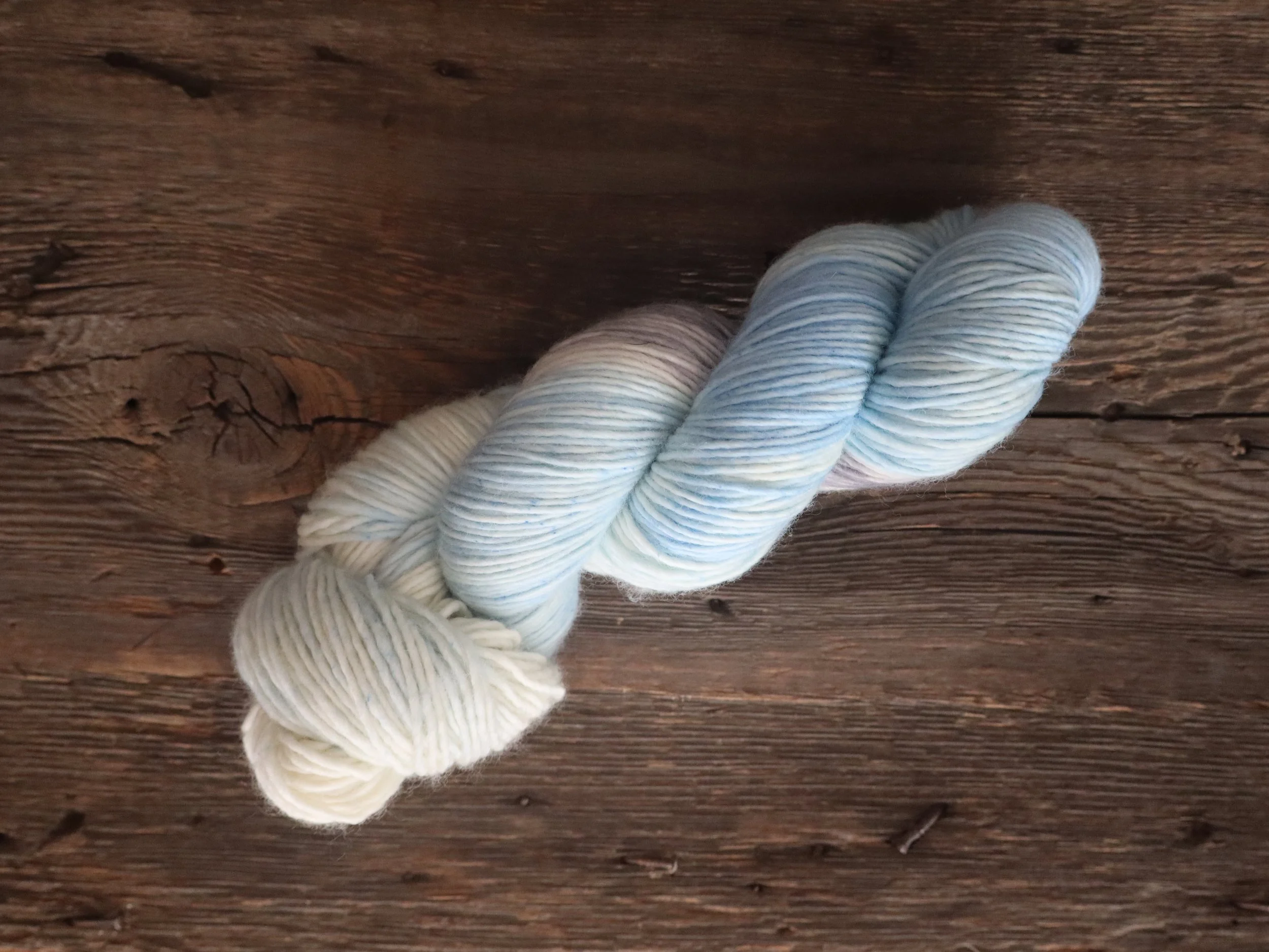 A Very Snowy Vermont Day - Worsted