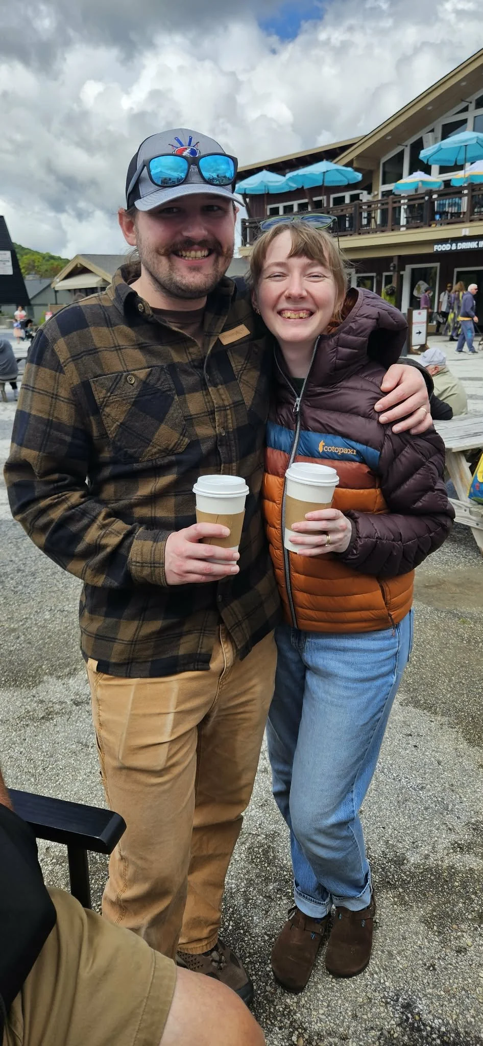 Abbie & Tyler at the Stratton Farmer's Market