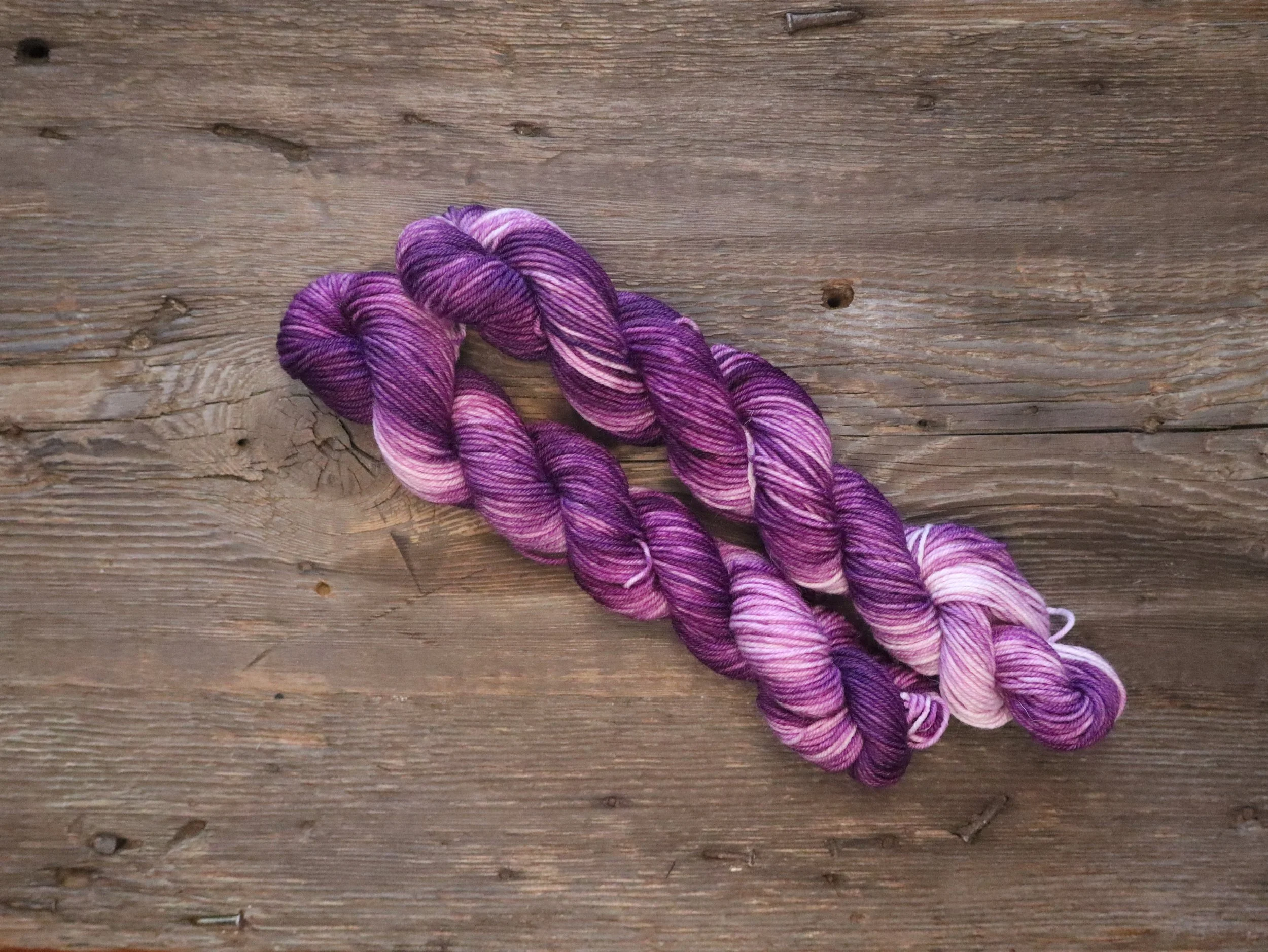 Blackberry Swirl - Minis - Sock/Fingering