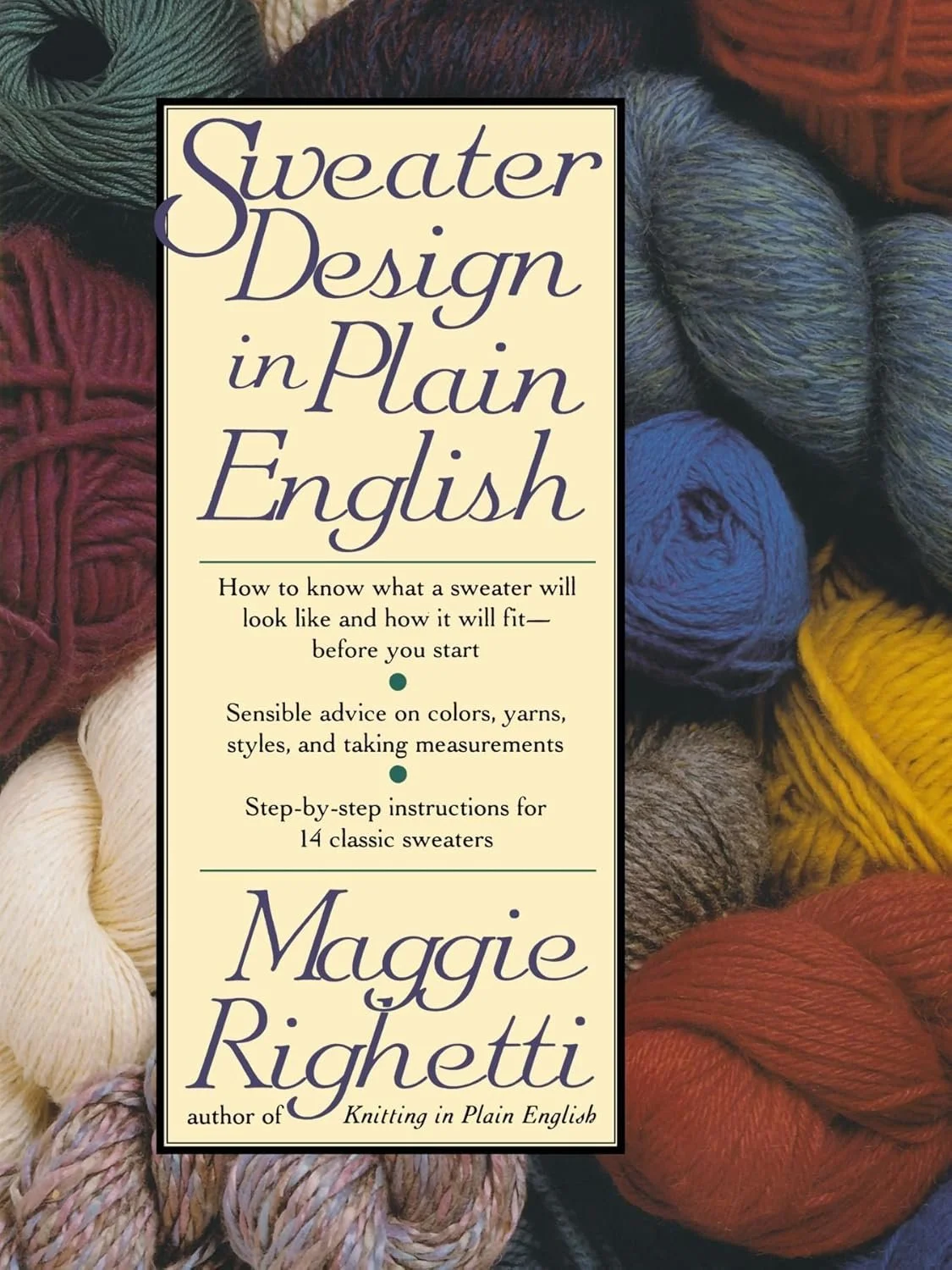 Cover of the book Sweater Design in Plain English by Maggie Righetti