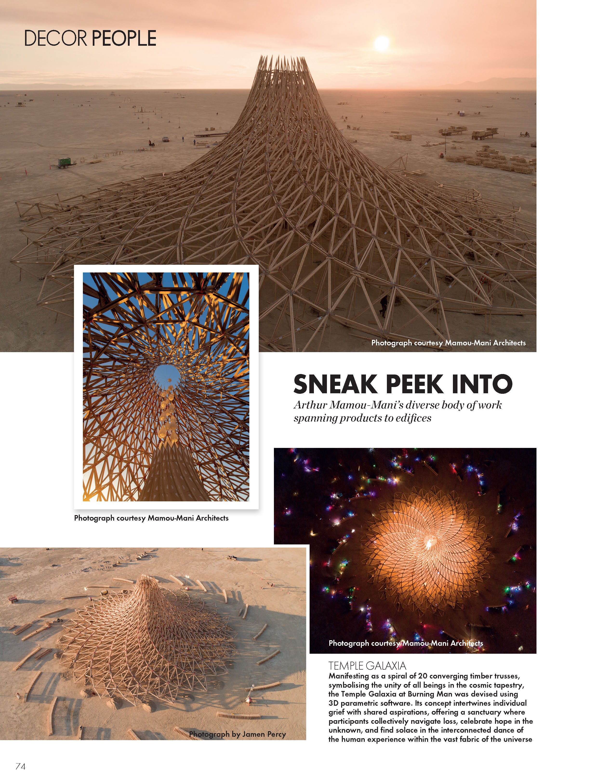 Featuring works by Arthur Mamou Mani