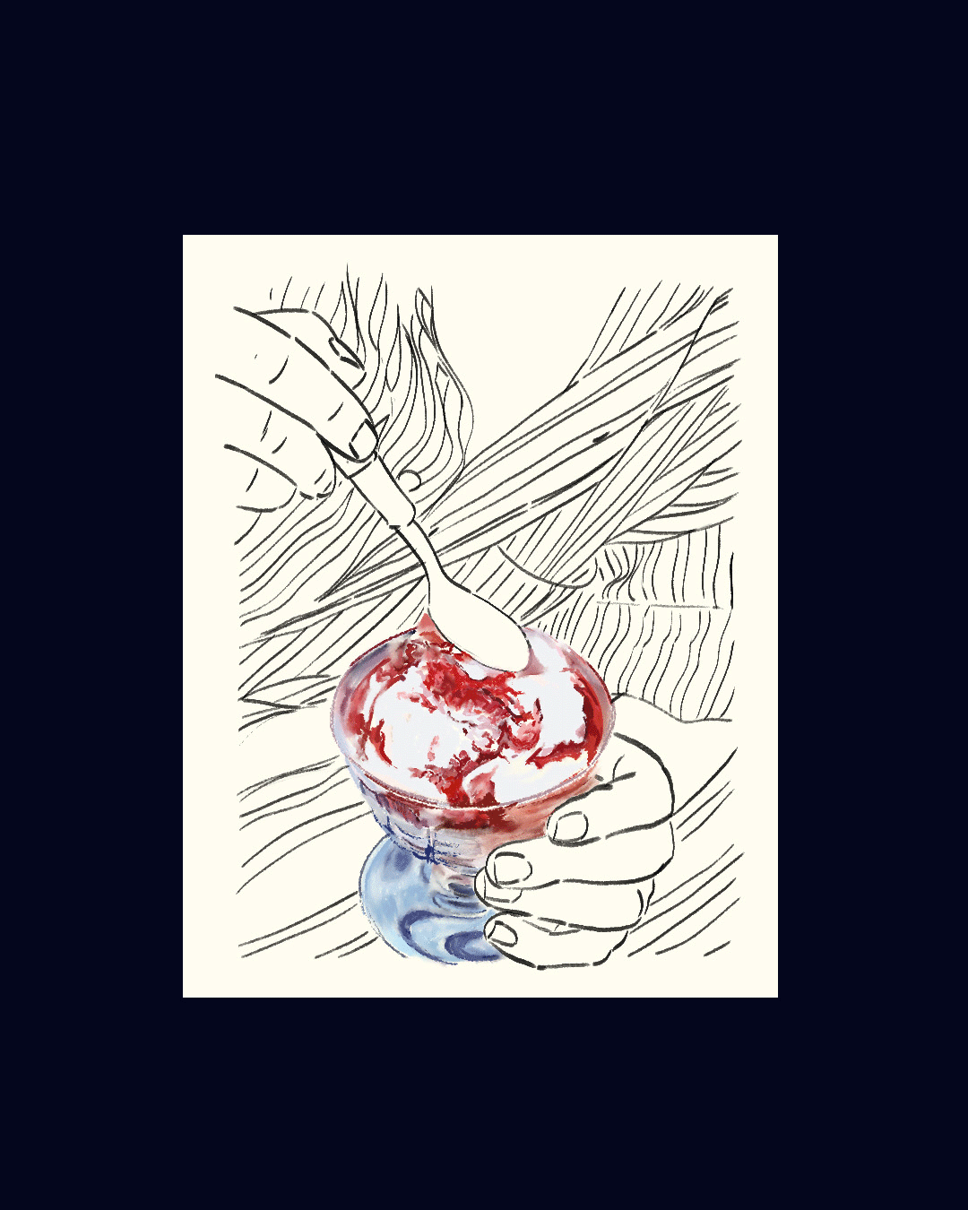 Cookbook covers as postcards