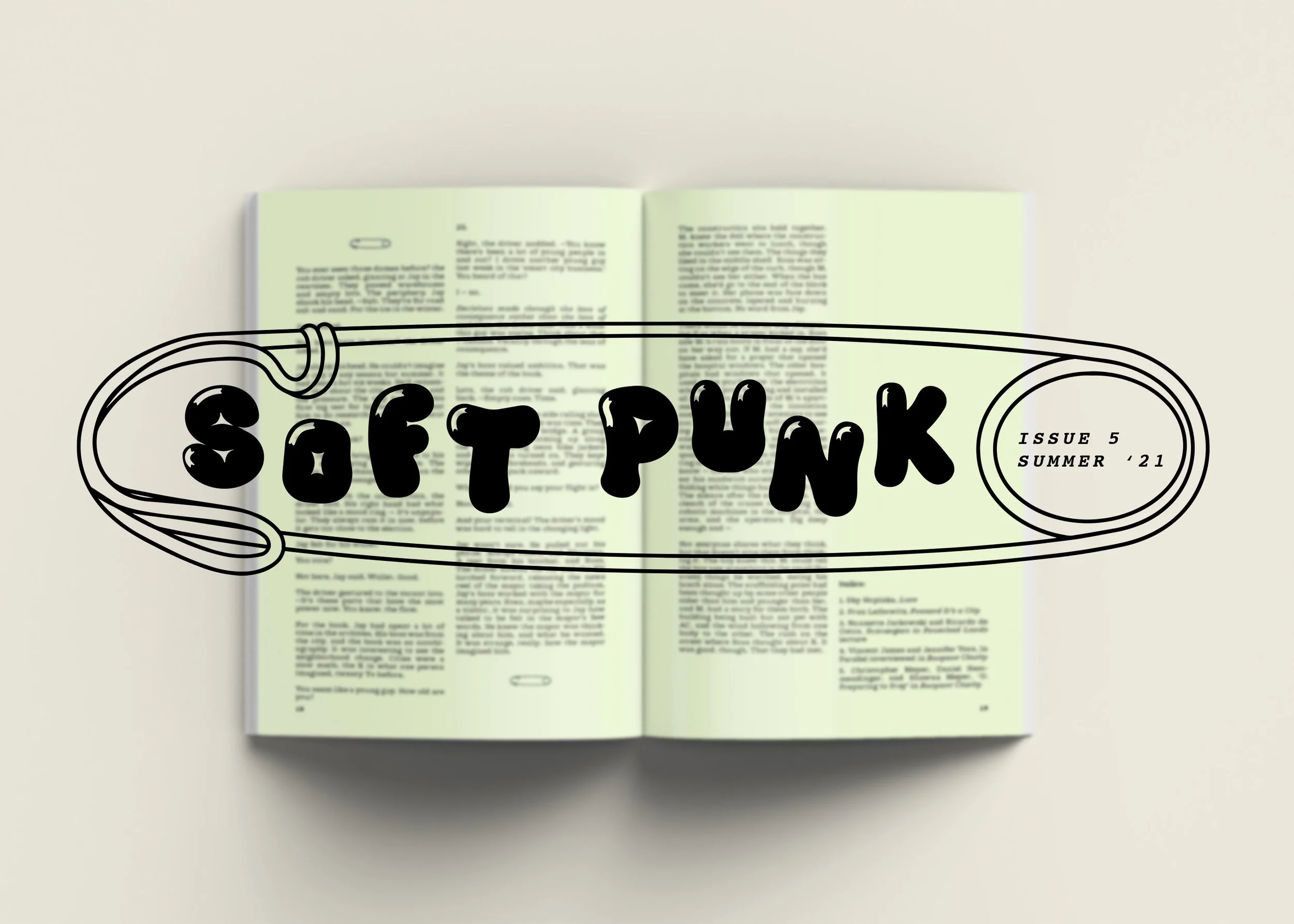 Editorial Design & Illustration | Soft Punk Magazine