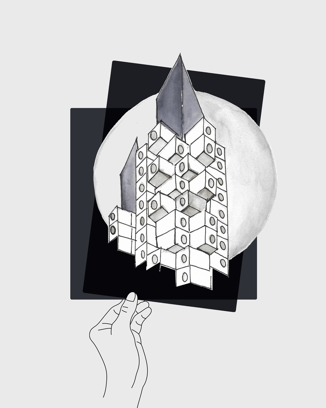 Nagakin Tower, Tokyo // For A.V. Marraccini’s ‘The Built Environment makes me Horny’