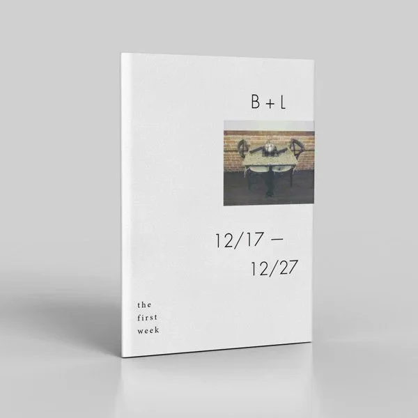 First Week - 2017 - 'zine