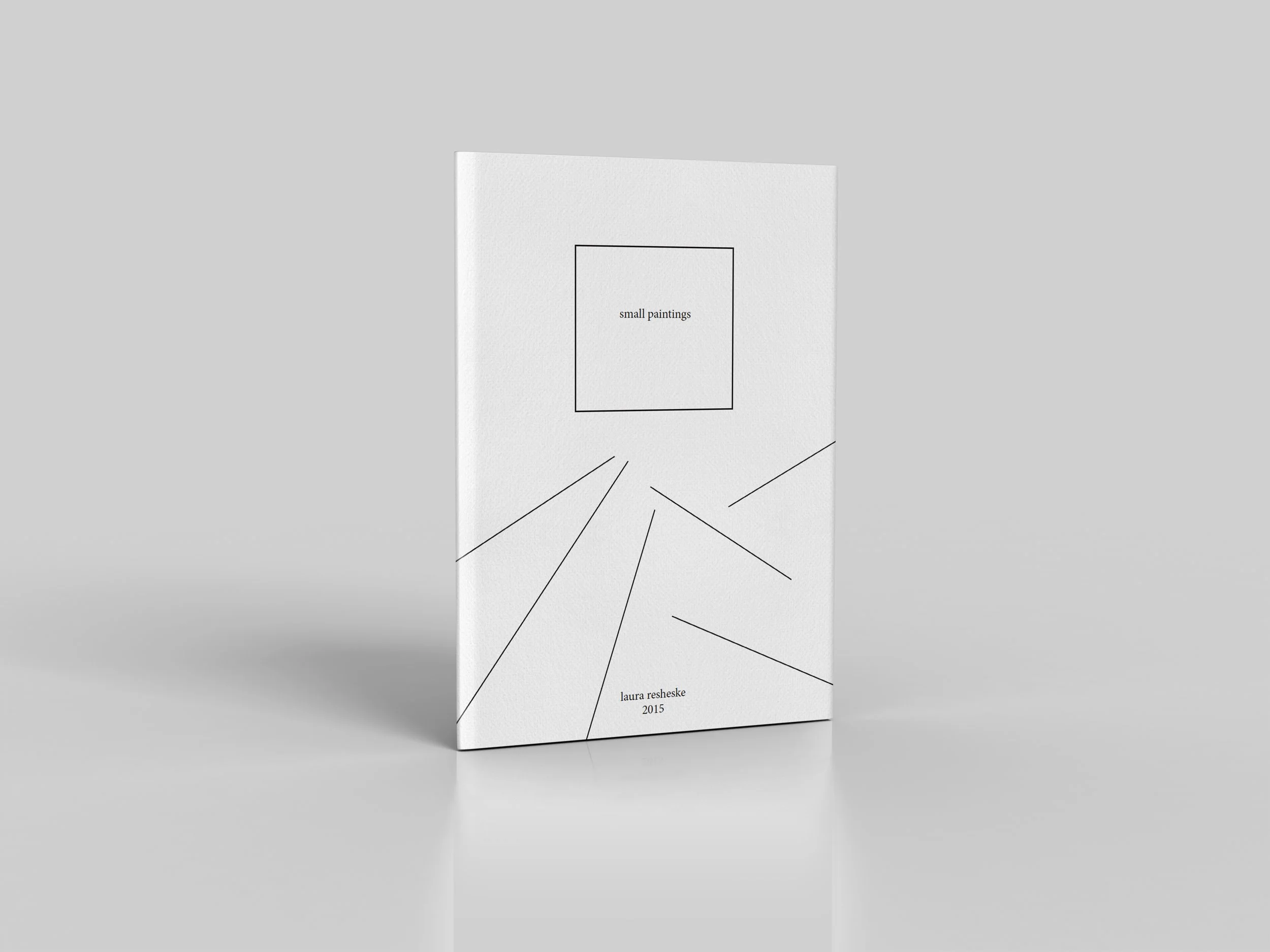 Small Paintings - poetry 'zine