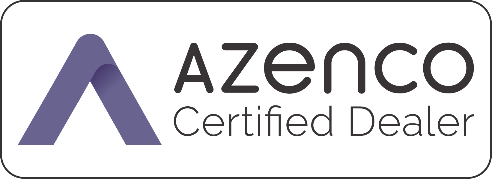 Azenco Certified Dealer badge