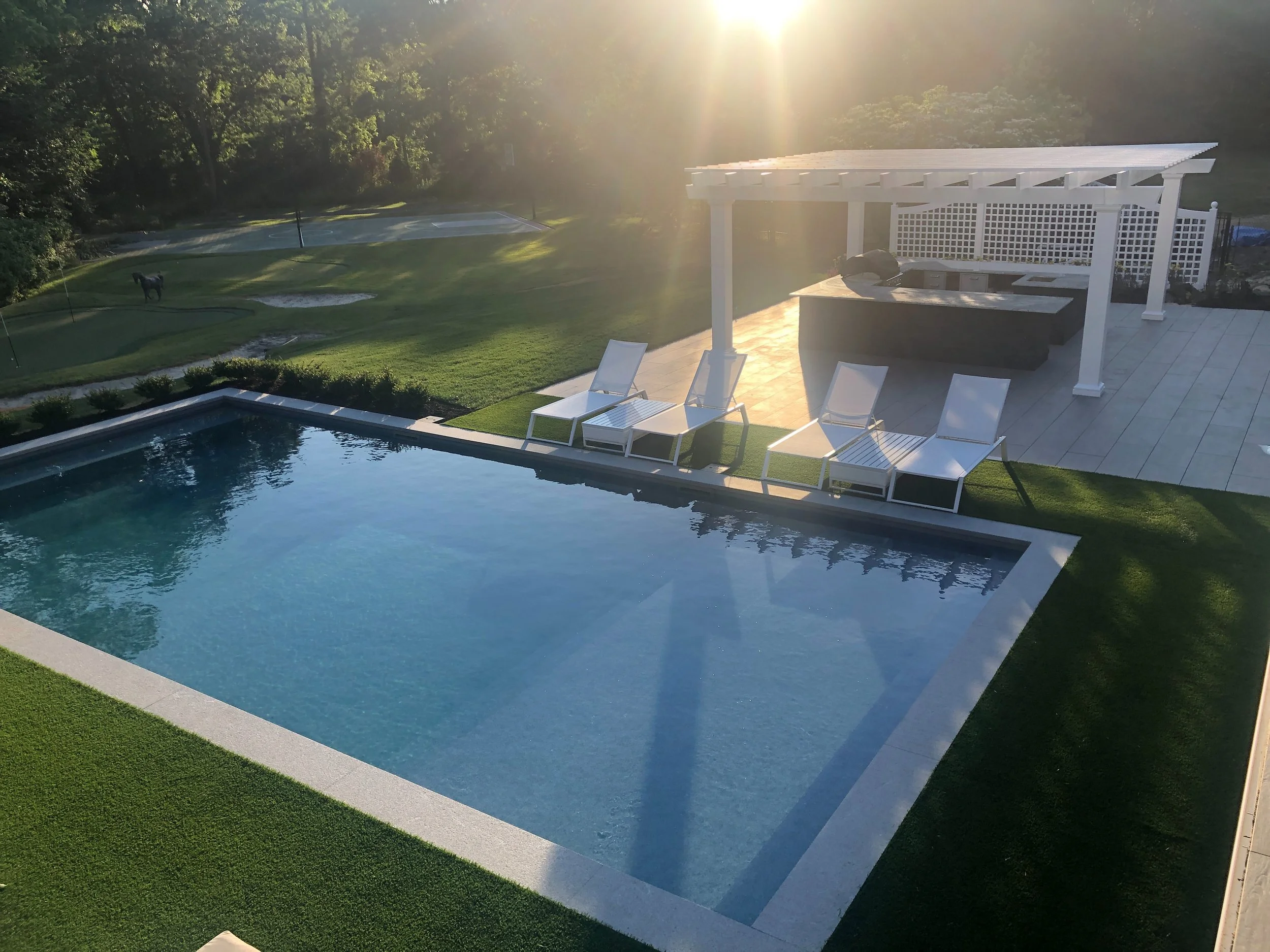 Relaxation Redefined: Using Your Long Island or Cold Spring Harbor, NY Swimming Pool for Stress Relief