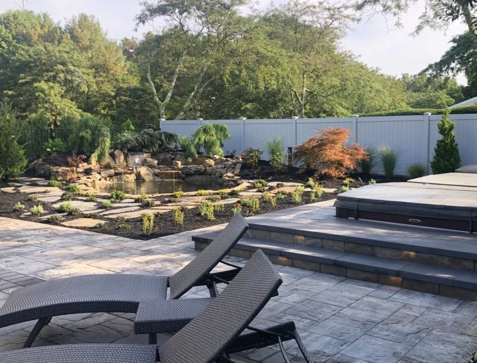 Landscaping in Smithtown and Deer Park, NY: Creating Serene Water Features for Relaxation