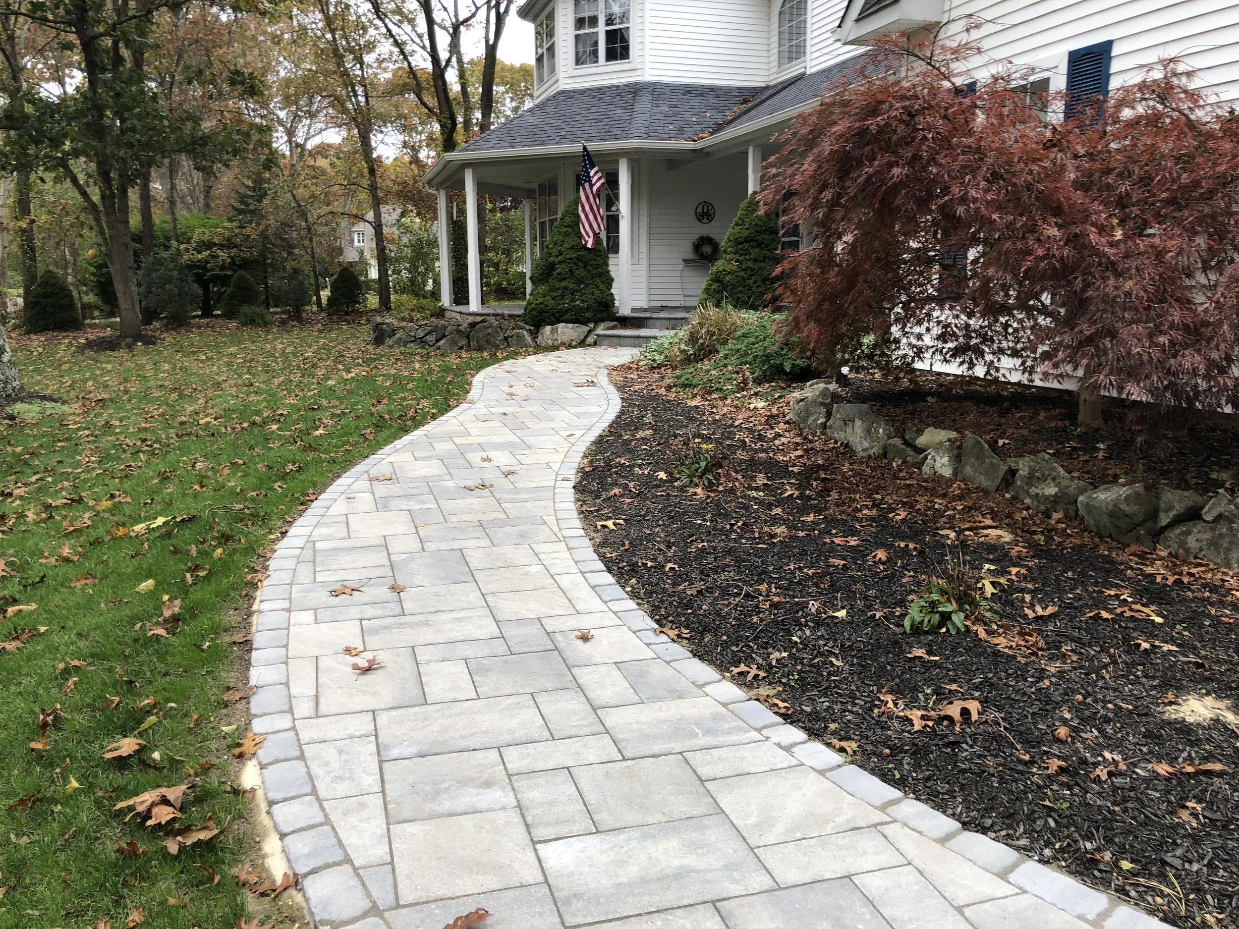What Are the Top 5 Masonry Trends for a Front Entry and Walkway in Huntington and Stony Brook, NY?