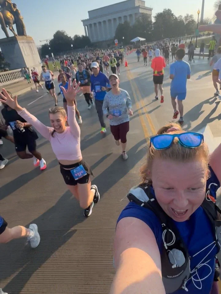 Four weekends of back-to-back races! Consistency paying off, except for when it comes to taking content during races 😂

1️⃣ DC rock n roll half &mdash; first 21.1km in five years and it was so fun! Wasn&rsquo;t sure the bad ankle or hip would hold u