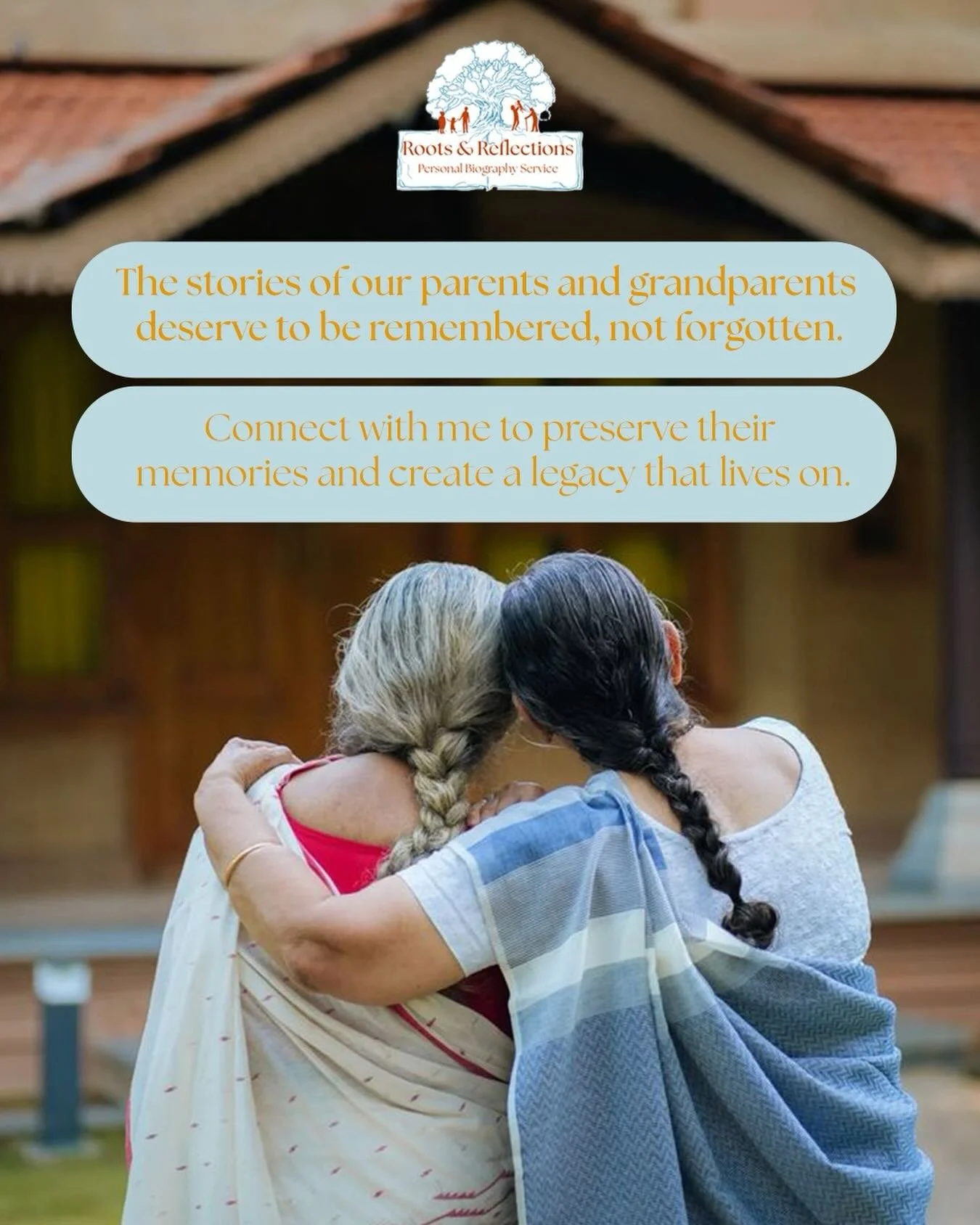 I have always believed that the stories of our parents and grandparents are more than memories; they are the roots of who we are. Their experiences, wisdom, and everyday moments deserve to be remembered, not quietly lost with time.

When these storie