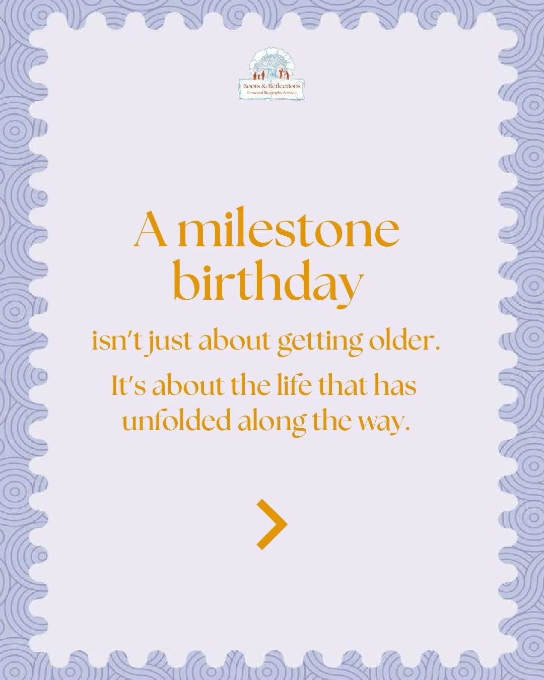 What I find most meaningful about milestone birthdays is the way they invite us to look back at the moments and people that shaped our lives.

The childhood memories, the dreams that changed with time, and the experiences that quietly influenced who 
