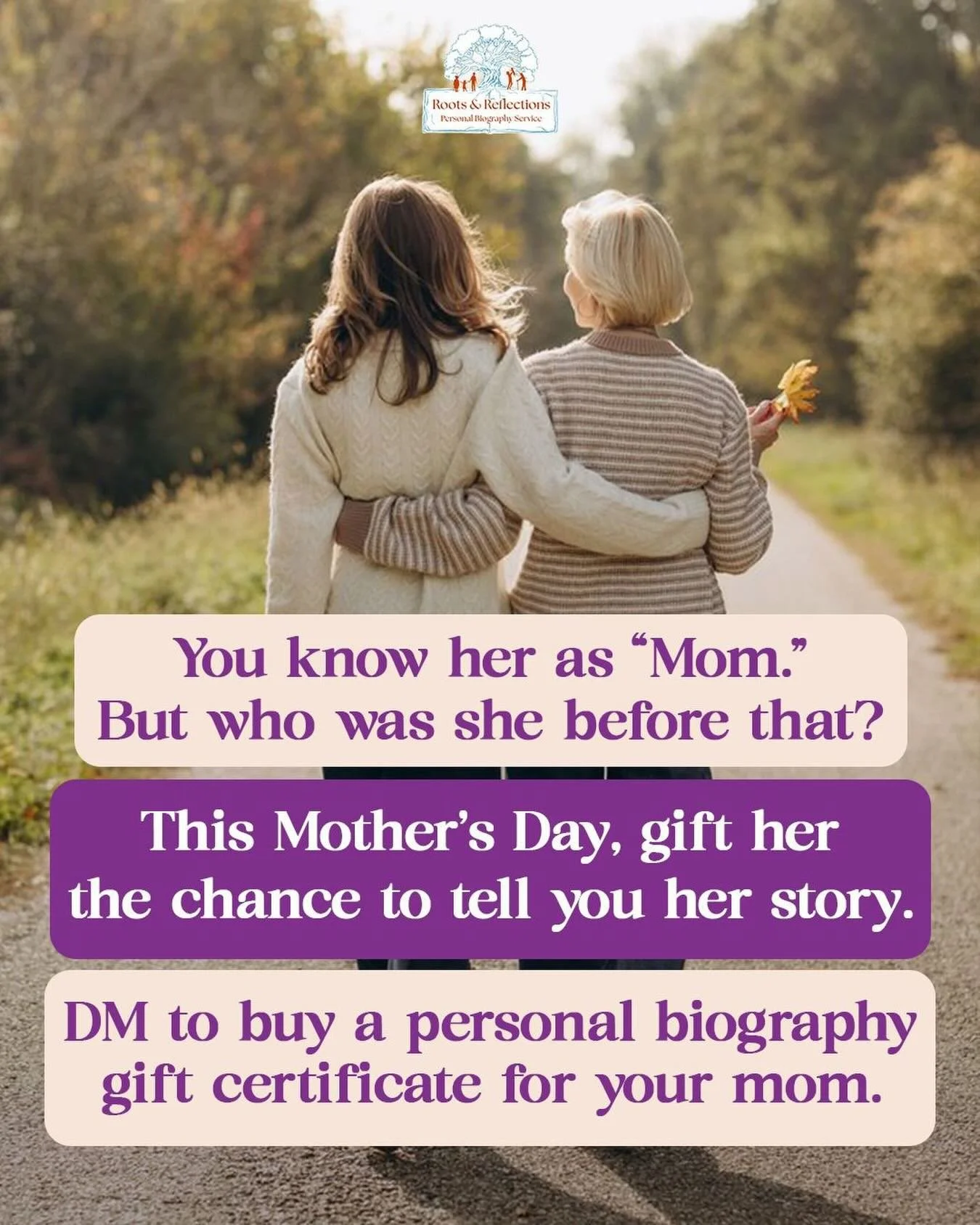 I&rsquo;ve been thinking about how many untold stories my mother carries with her, the moments and memories that shaped who she is.

Have you ever felt the same about your mom? In the rush of everyday life, there is so much we forget to ask.

✨This M
