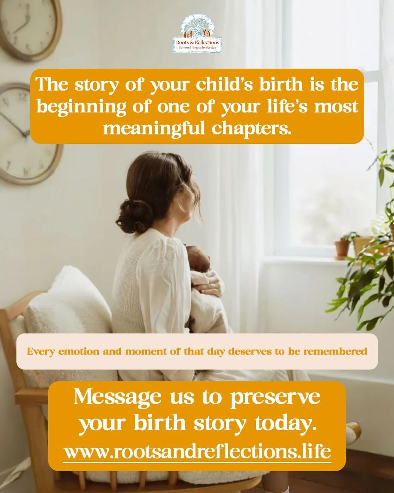 In the blink of an eye, your world expands in the most life-changing way with the birth of your child.

What was once just a thought, a hope, a heartbeat becomes a moment you&rsquo;ll carry forever.

These early days are tender, powerful, and fleetin